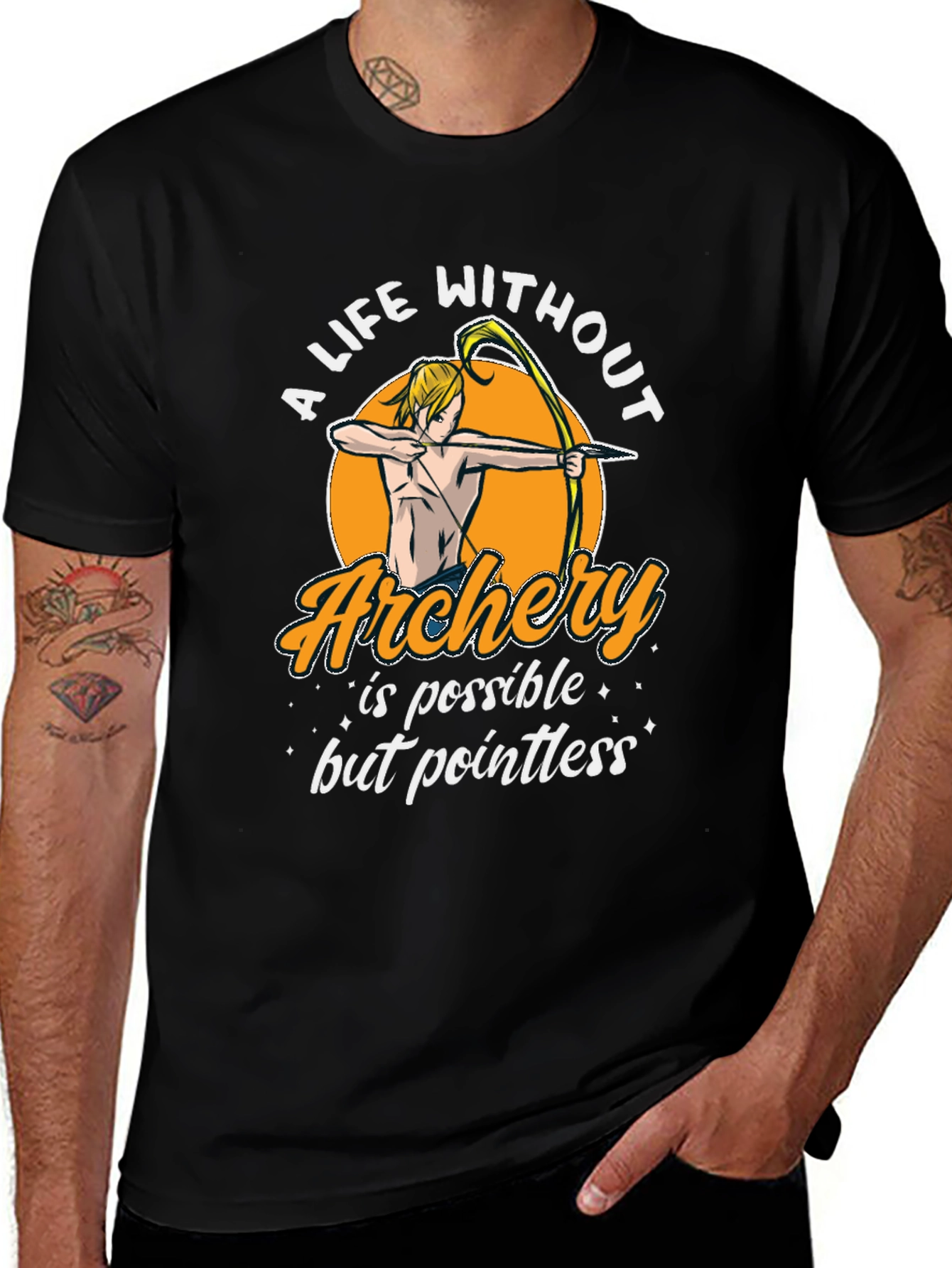 Variant 22 of Archery Life T-Shirt: Funny Archer Tee for Sports Fans