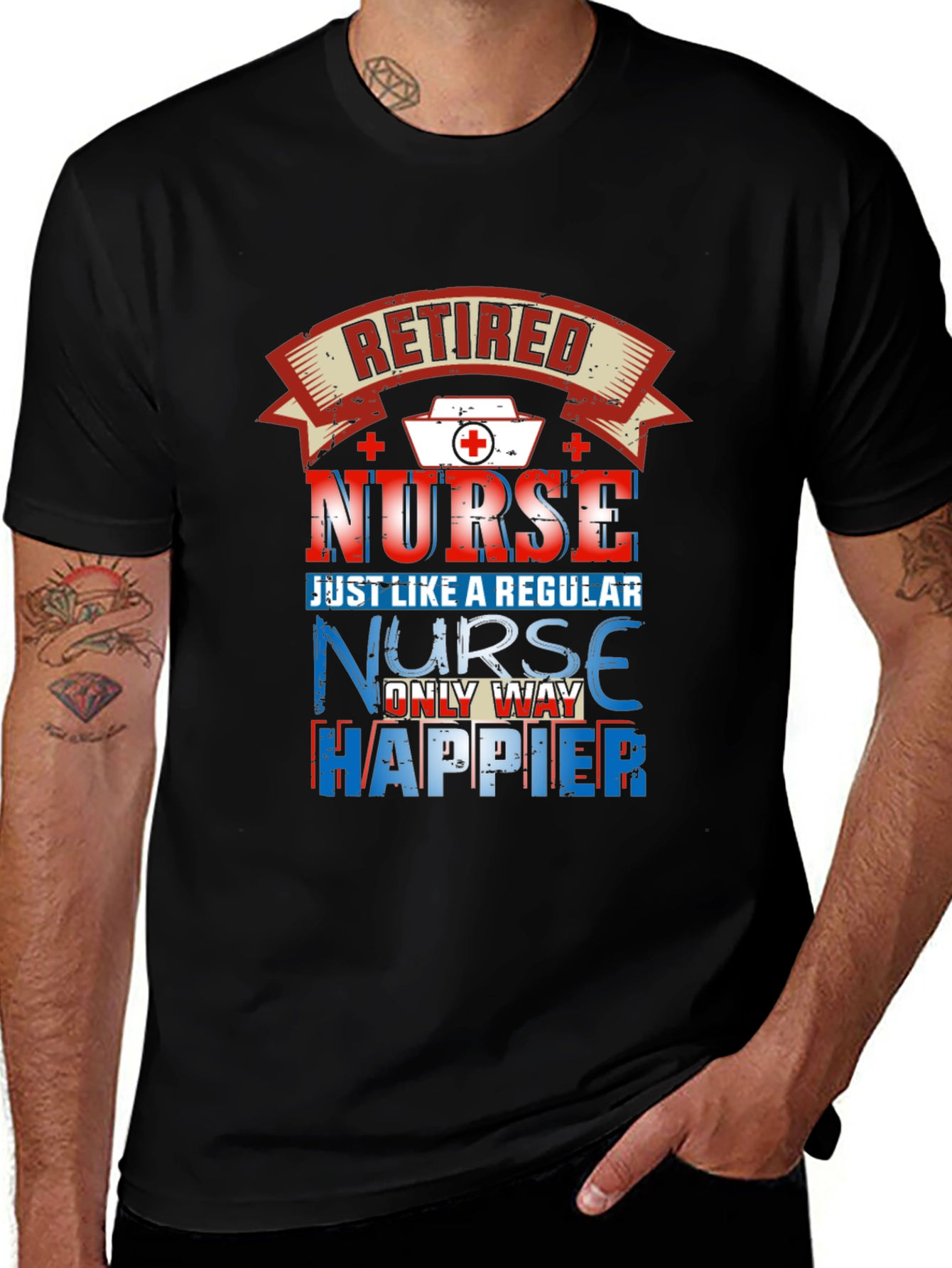 Variant 24 of Retired Nurse T-Shirt
