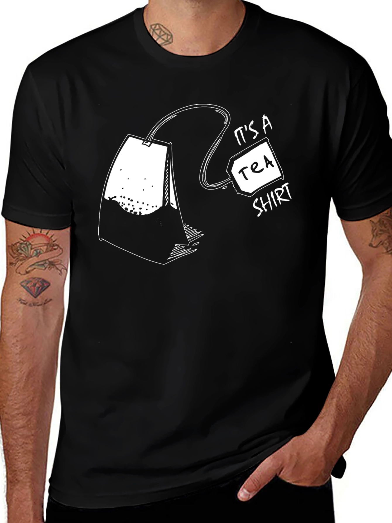 Variant 4 of It's A Tea Shirt - Funny Tea Bag T-Shirt