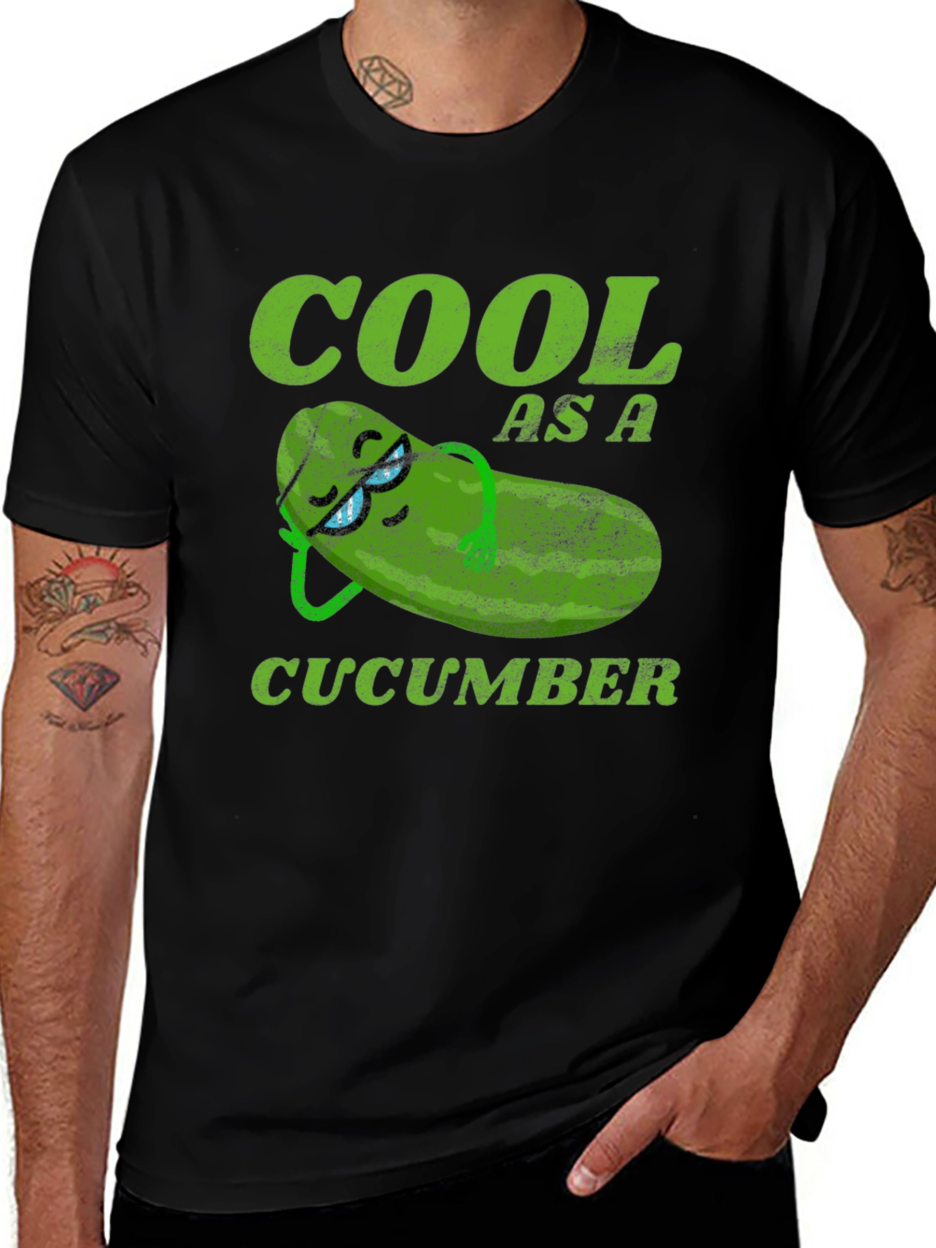 Cool As A Cucumber Graphic T-Shirt