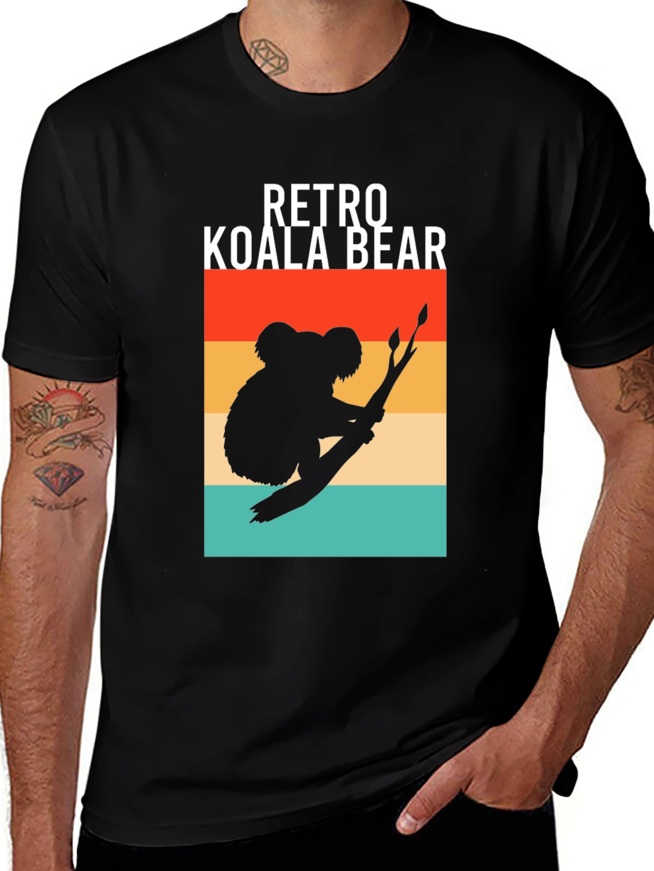 Variant 12 of Retro Koala Bear Graphic T-Shirt