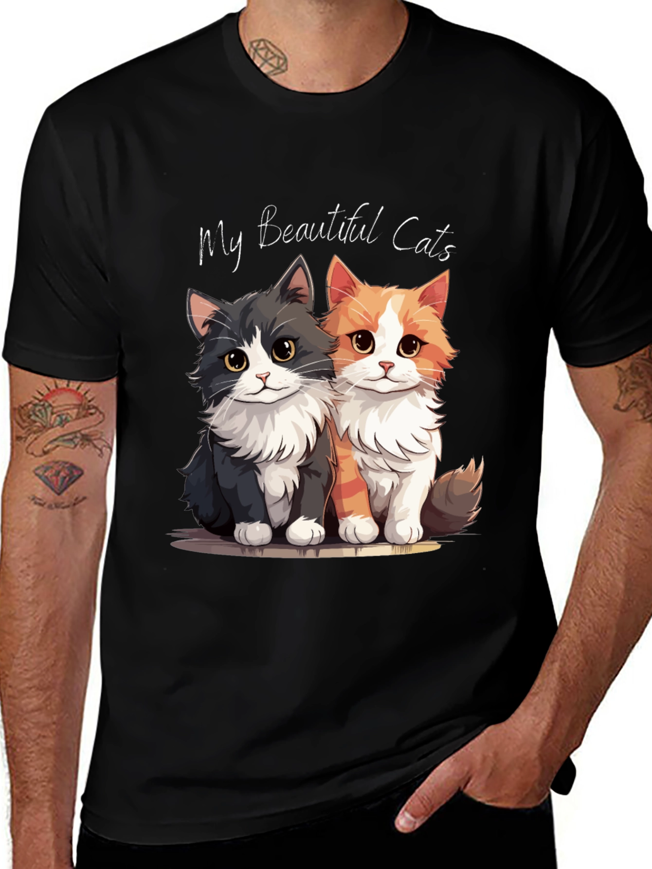 Variant 18 of My Beautiful Cats T-Shirt