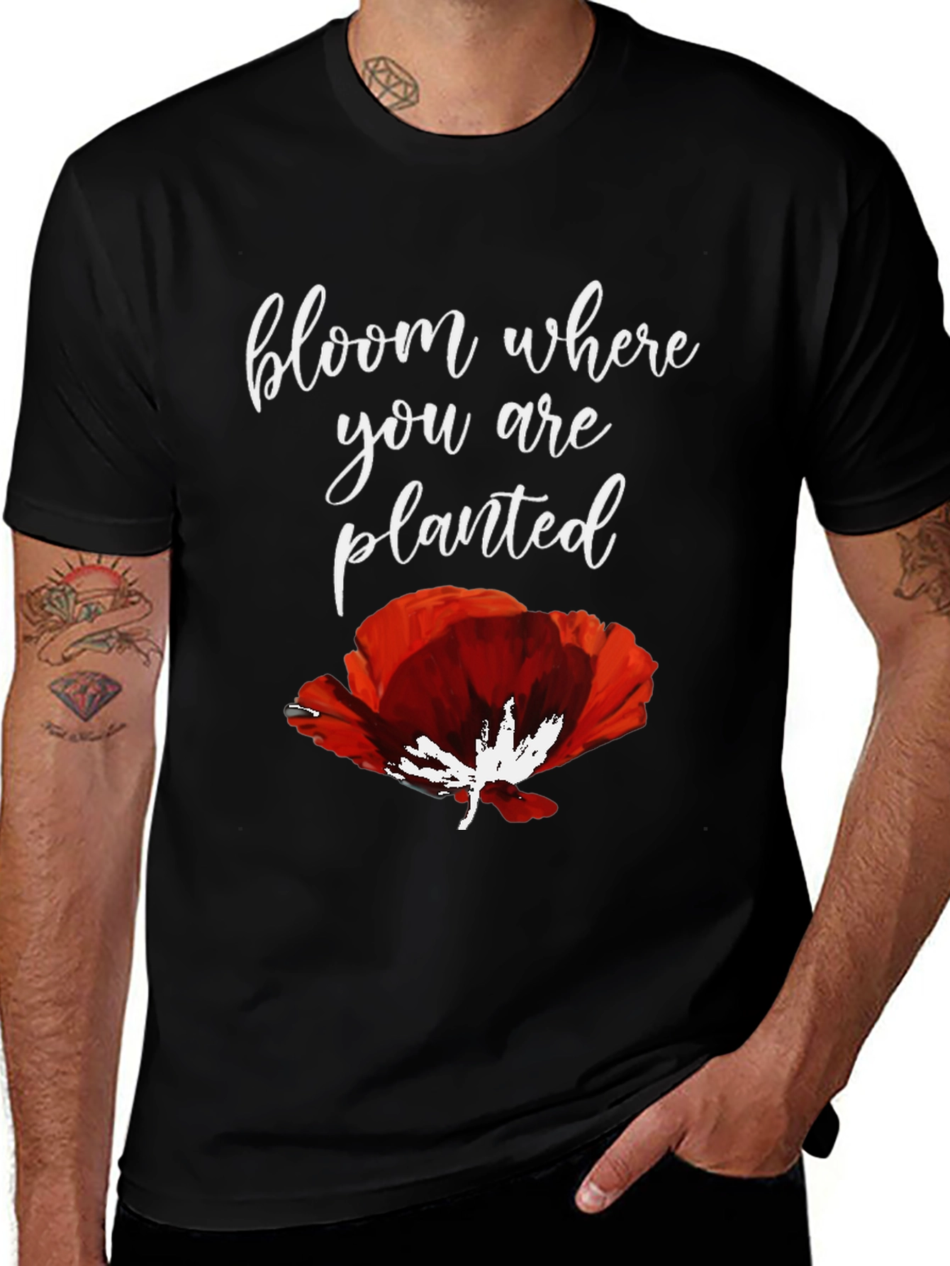 Variant 19 of Bloom Where You Are Planted Graphic Tee