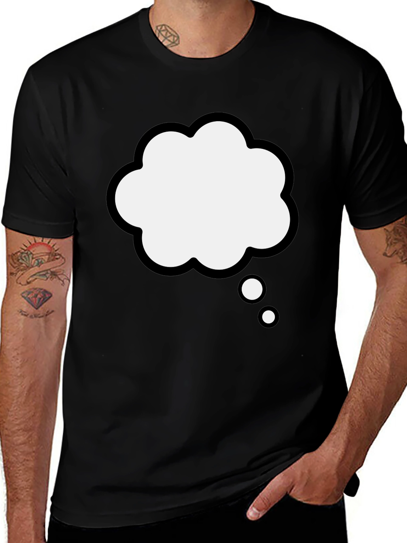 Variant 14 of Thinking Cloud T-Shirt - Soft Cotton Tee