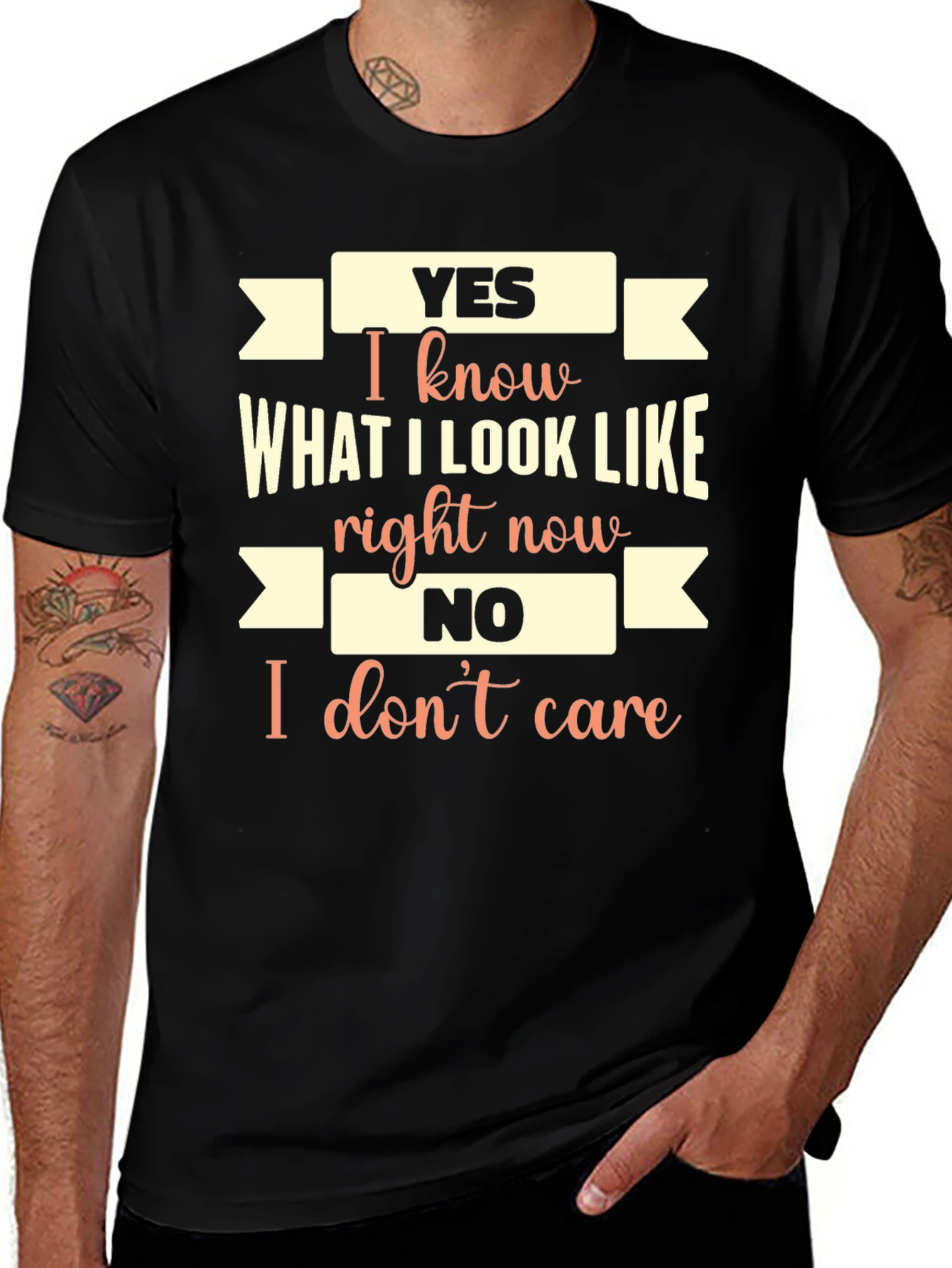 Variant 7 of Funny Graphic Tee - Yes I Know What I Look Like