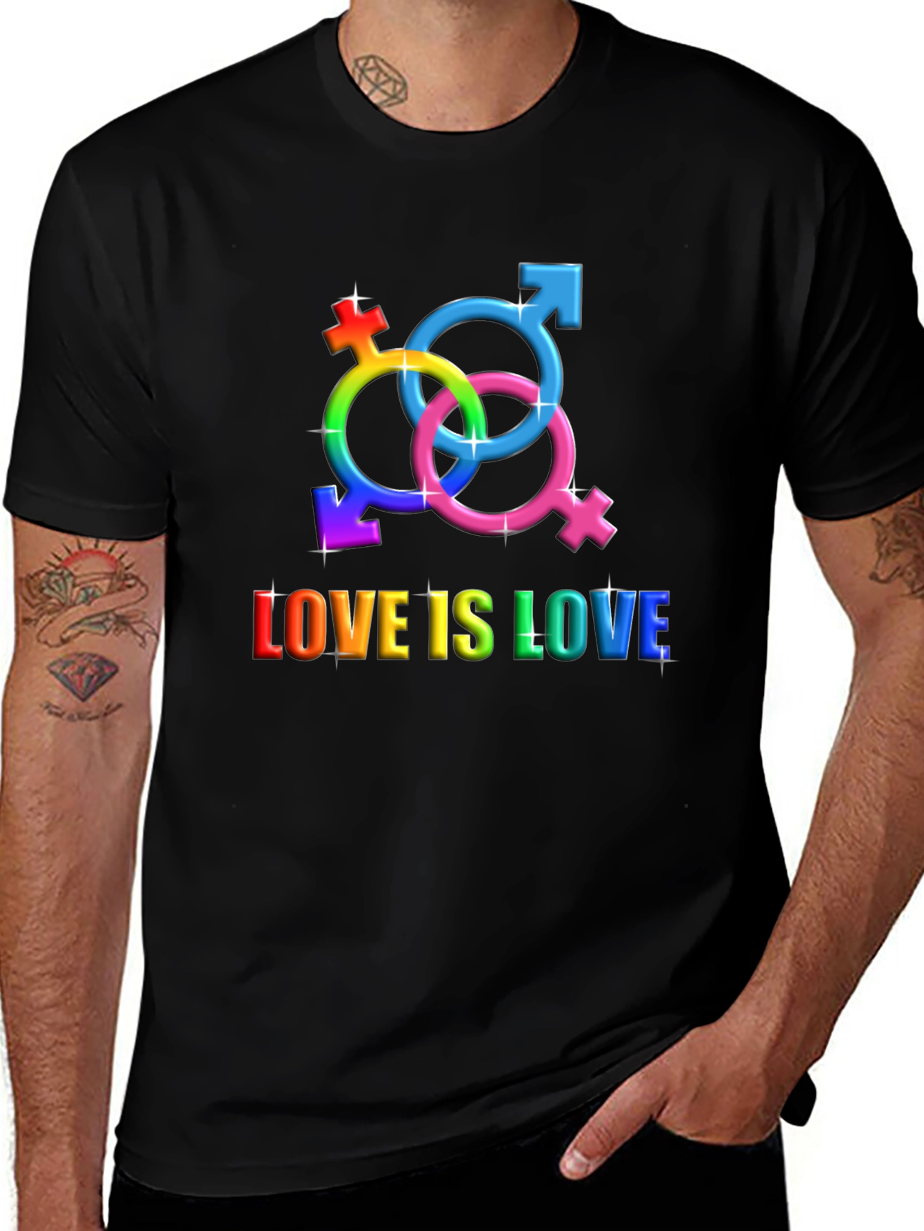 Love is Love LGBTQ+ Pride T-Shirt