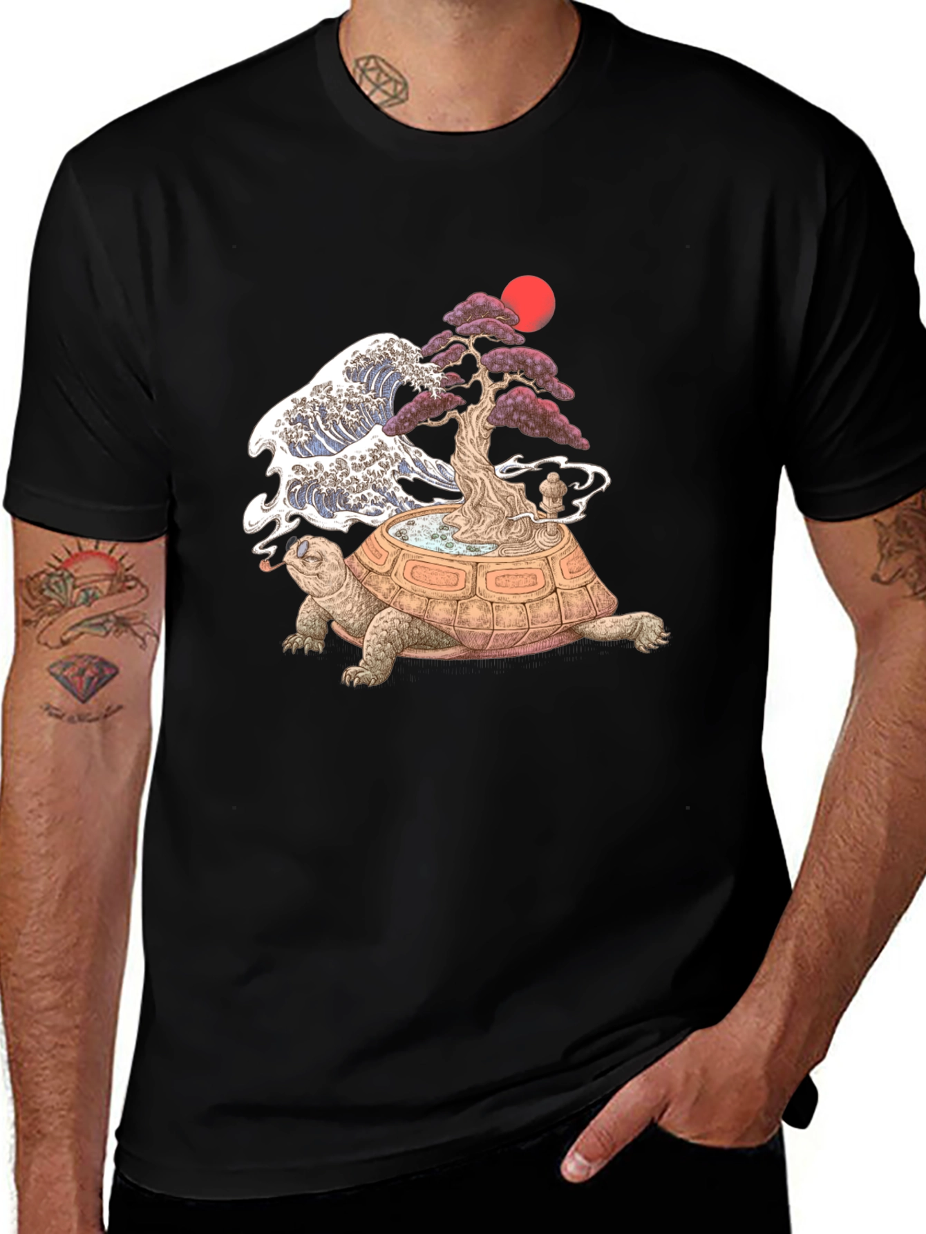 Variant 15 of Turtle Island Bonsai T-Shirt