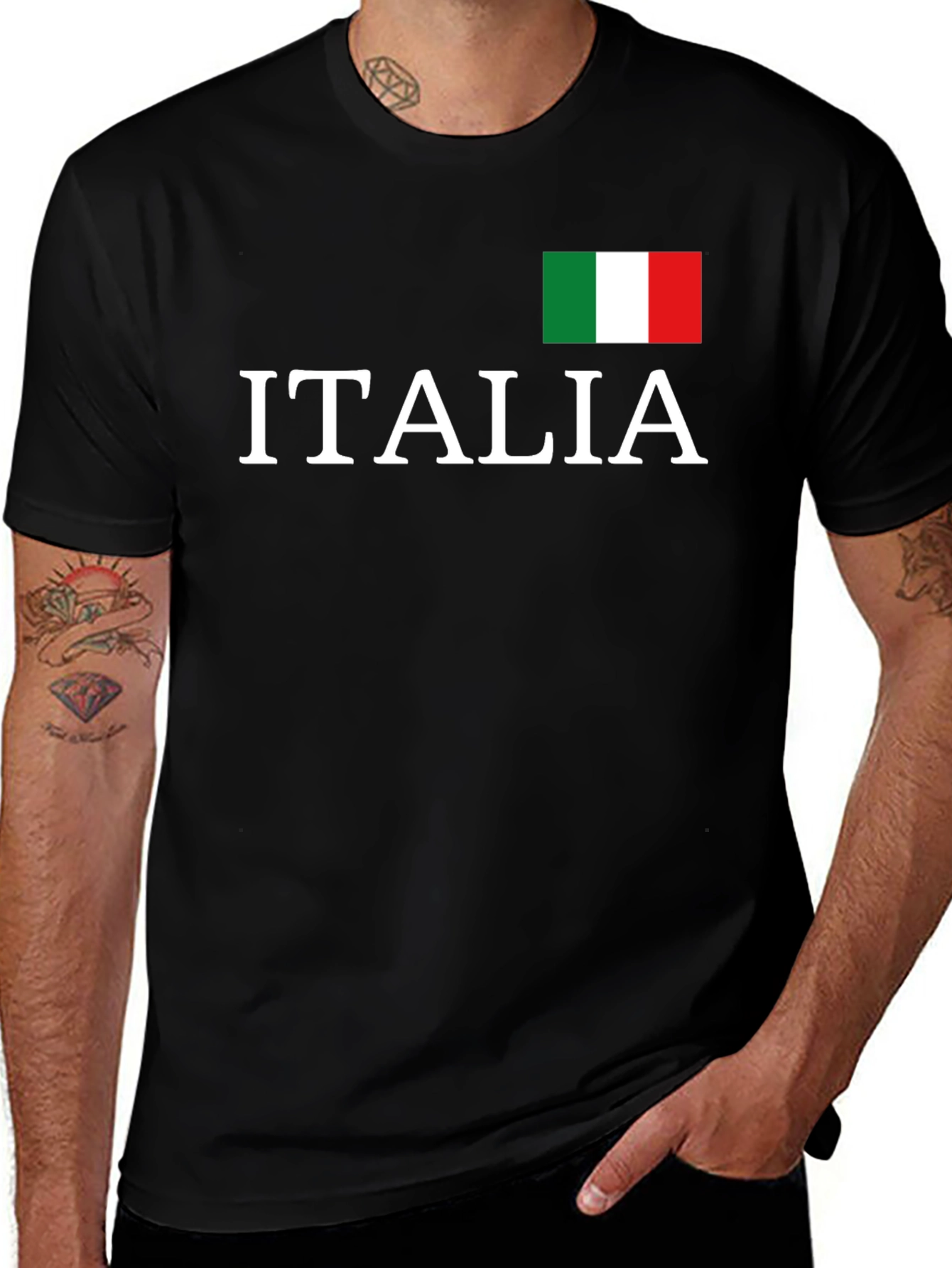 Italia T-Shirt - Italian Flag Pride Tee