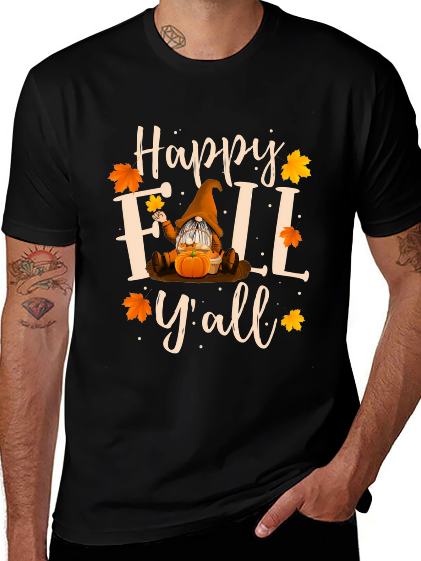 Variant 27 of Happy Fall Y'all T-Shirt