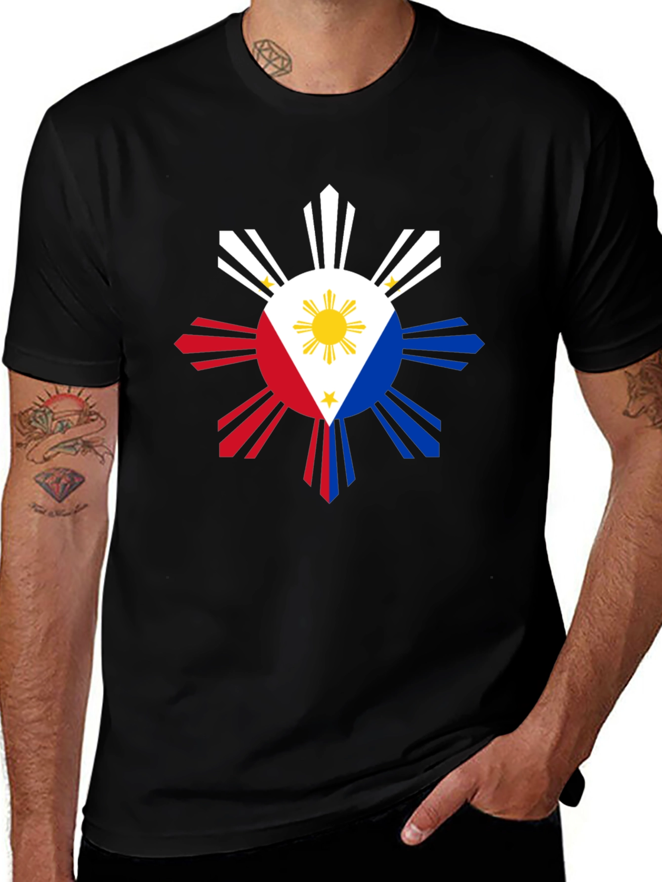 Philippine Flag Inspired T-Shirt