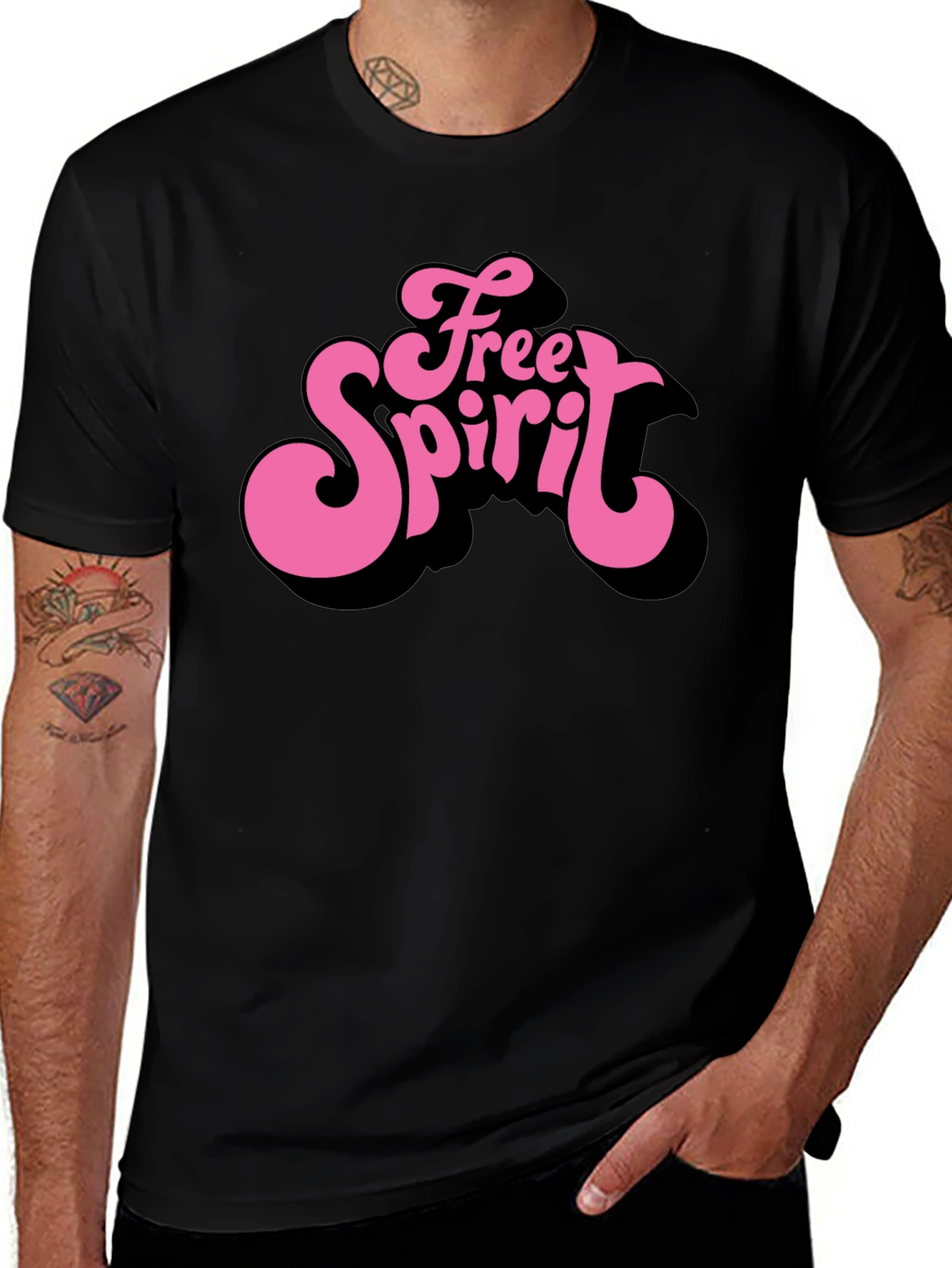 Free Spirit Retro Graphic T-Shirt