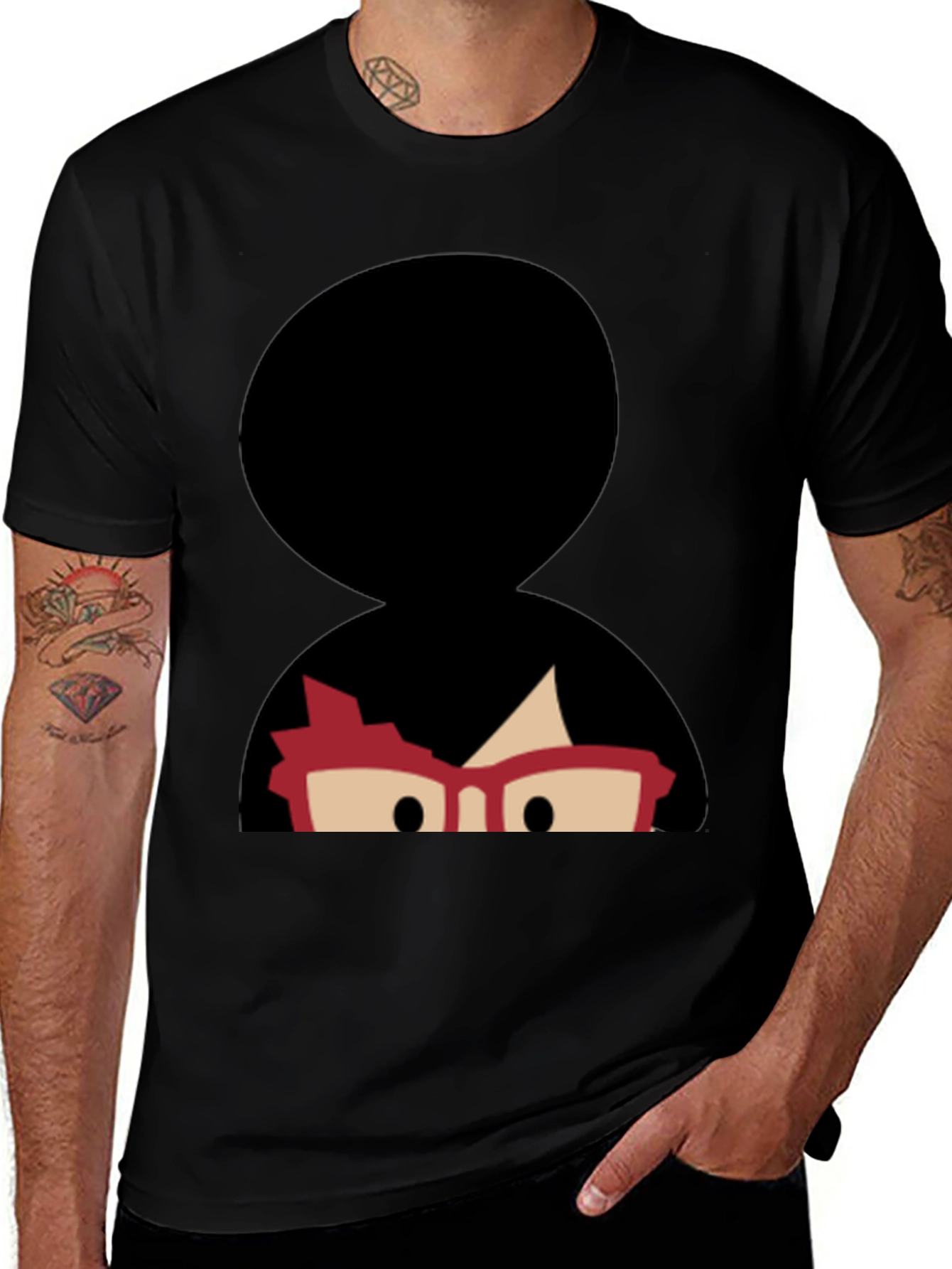 Quirky Character Graphic T-Shirt