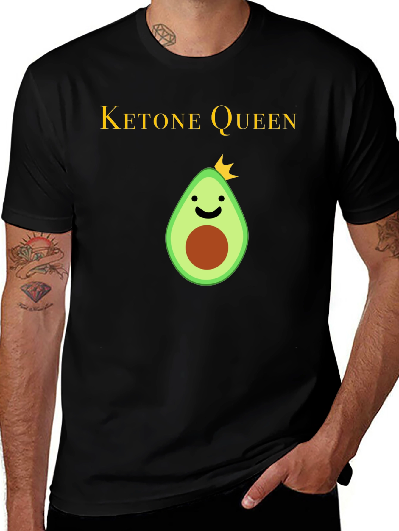 Variant 10 of Ketone Queen Avocado T-Shirt