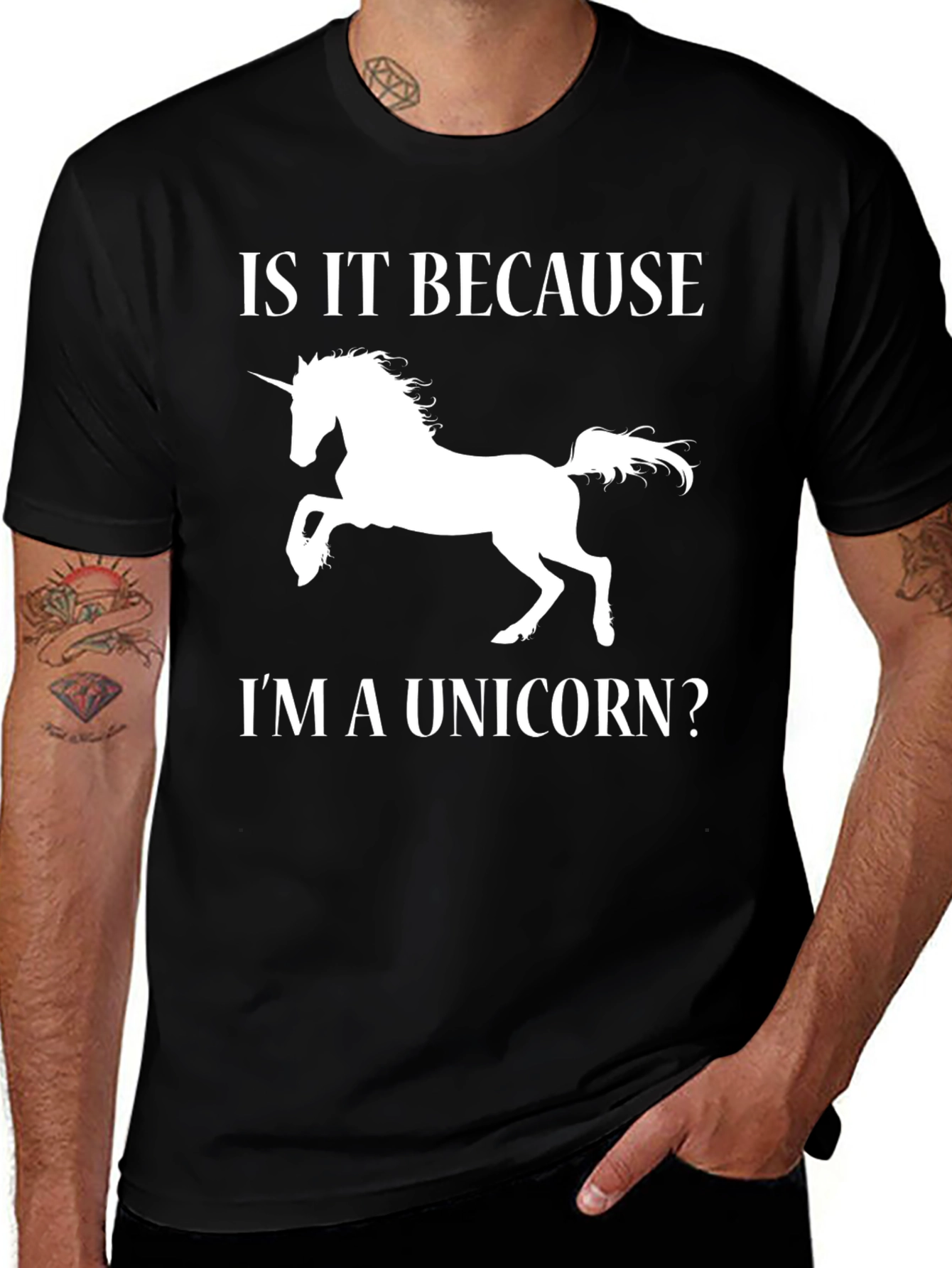 Variant 13 of Unicorn Graphic Tee - Funny T-Shirt 