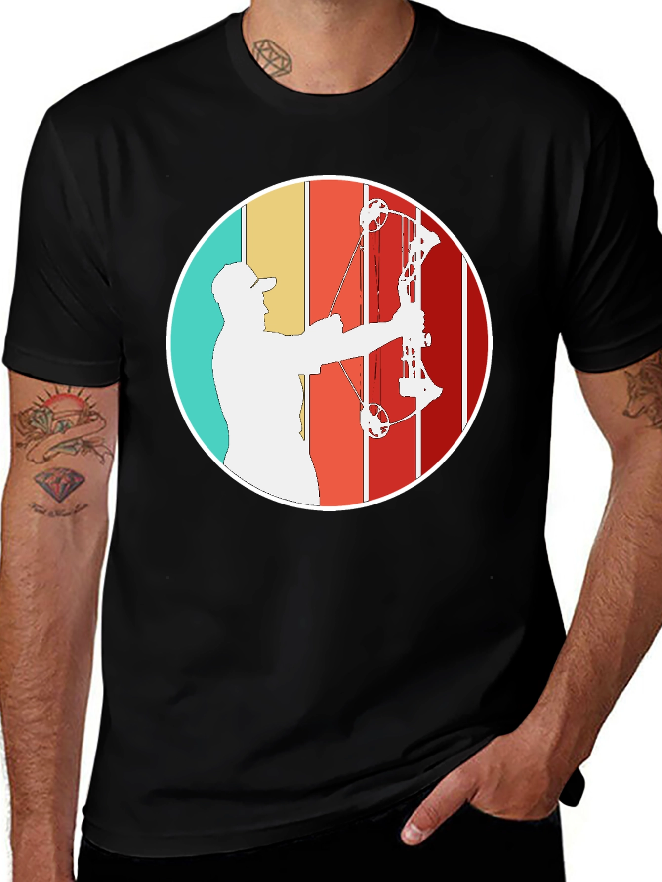 Variant 26 of Archery Silhouette T-Shirt