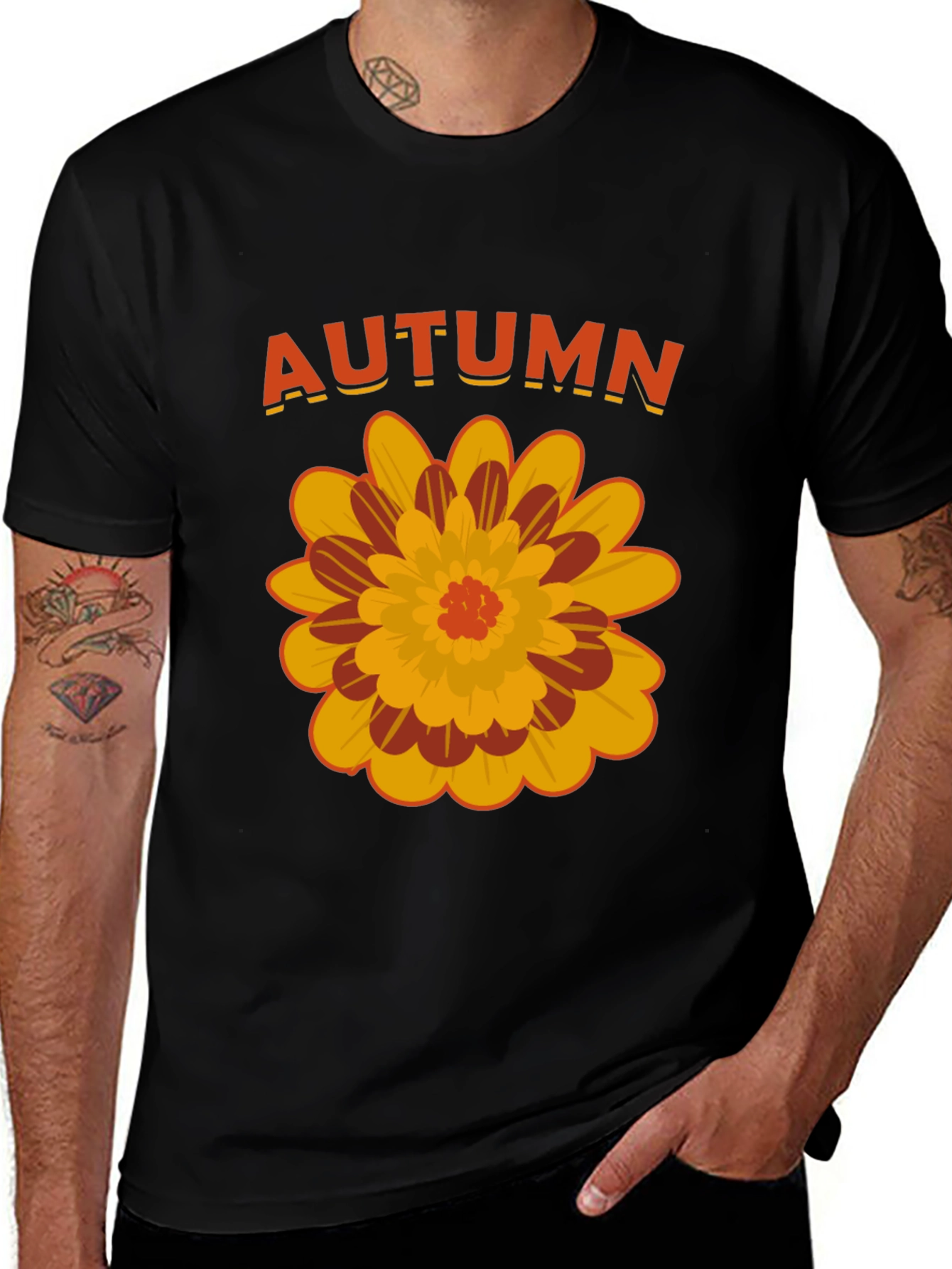 Variant 14 of Autumn Floral T-Shirt