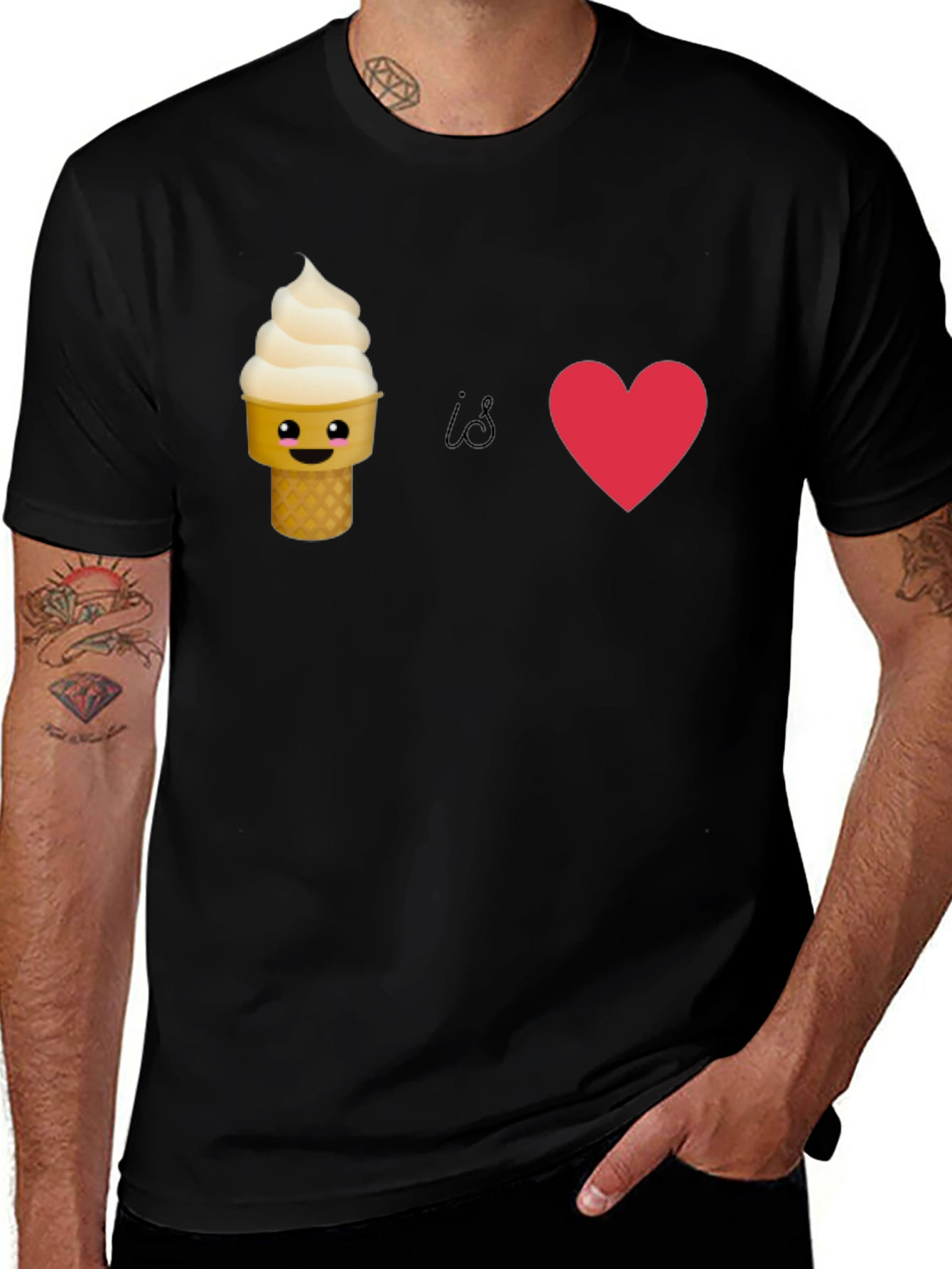 Variant 6 of Ice Cream is Love T-Shirt