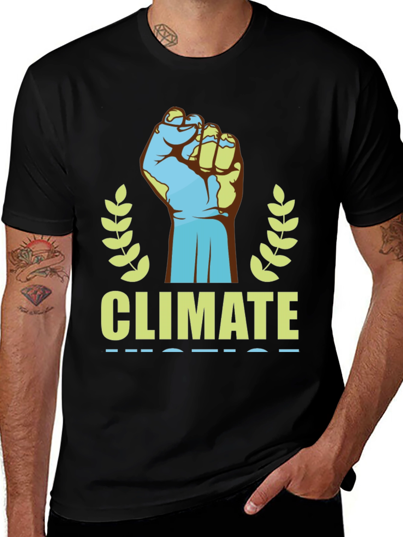 Variant 27 of Climate Justice Graphic Tee