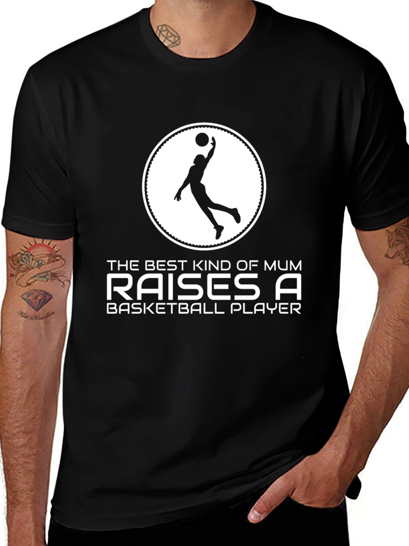 Variant 13 of Basketball Mum T-Shirt