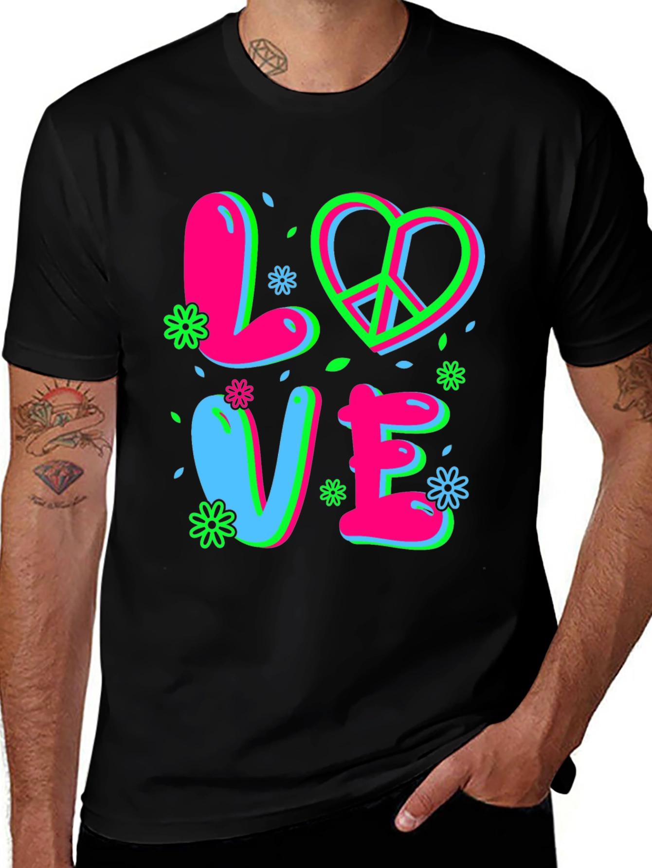 Variant 20 of Groovy Love Graphic Tee