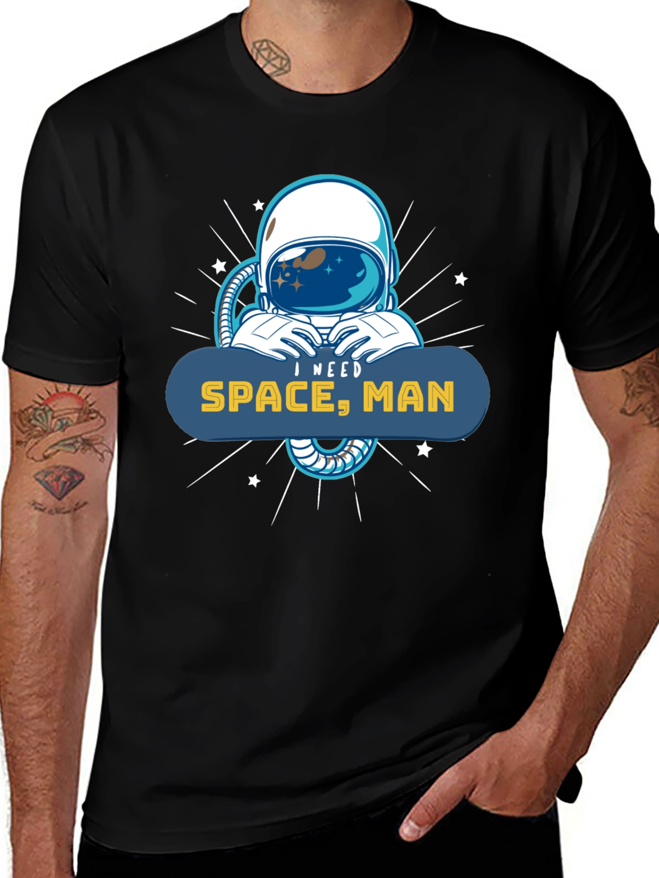 Variant 18 of I Need Space, Man - Graphic T-Shirt