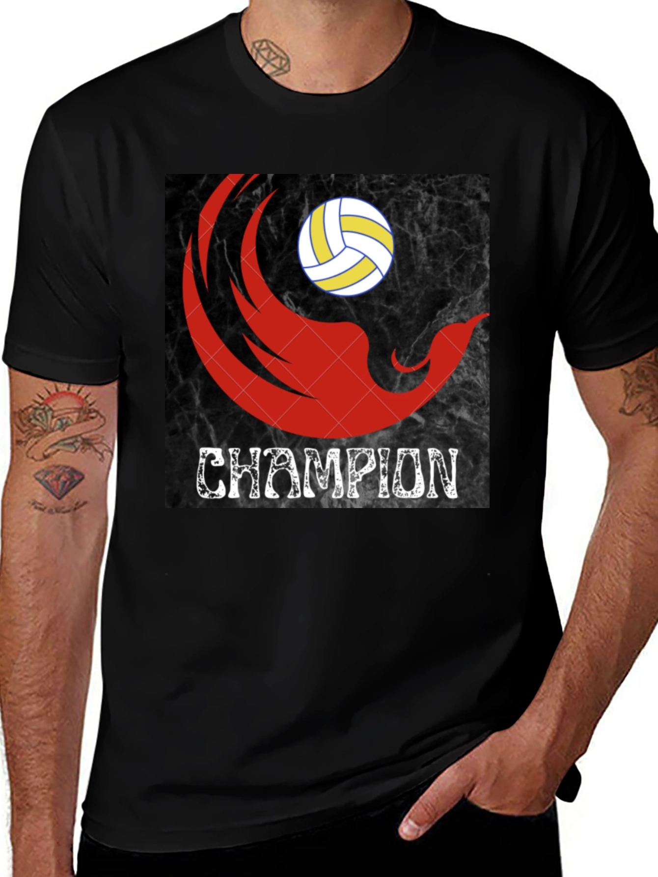 Variant 18 of Volleyball Champion T-Shirt
