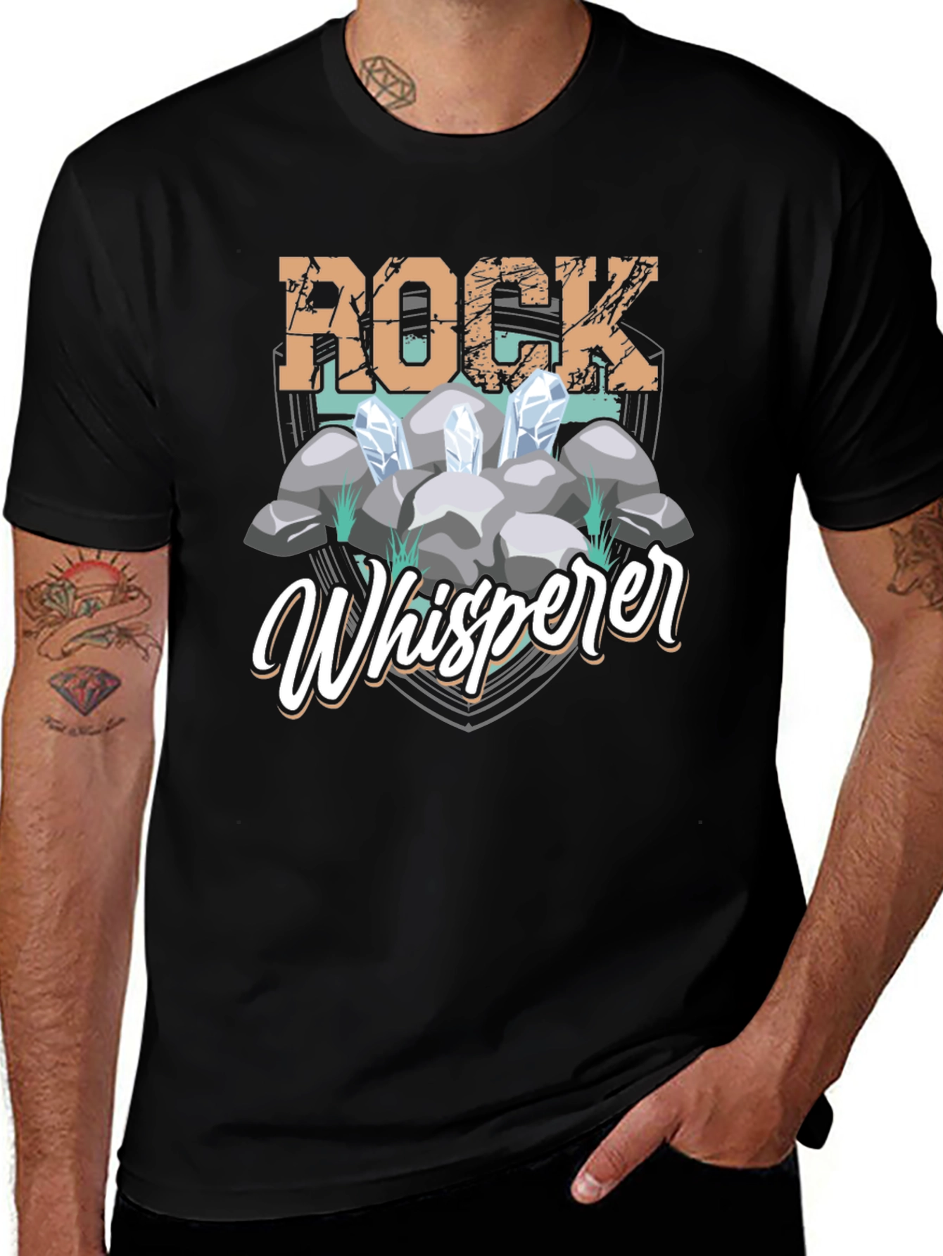 Variant 30 of Rock Whisperer Graphic T-Shirt