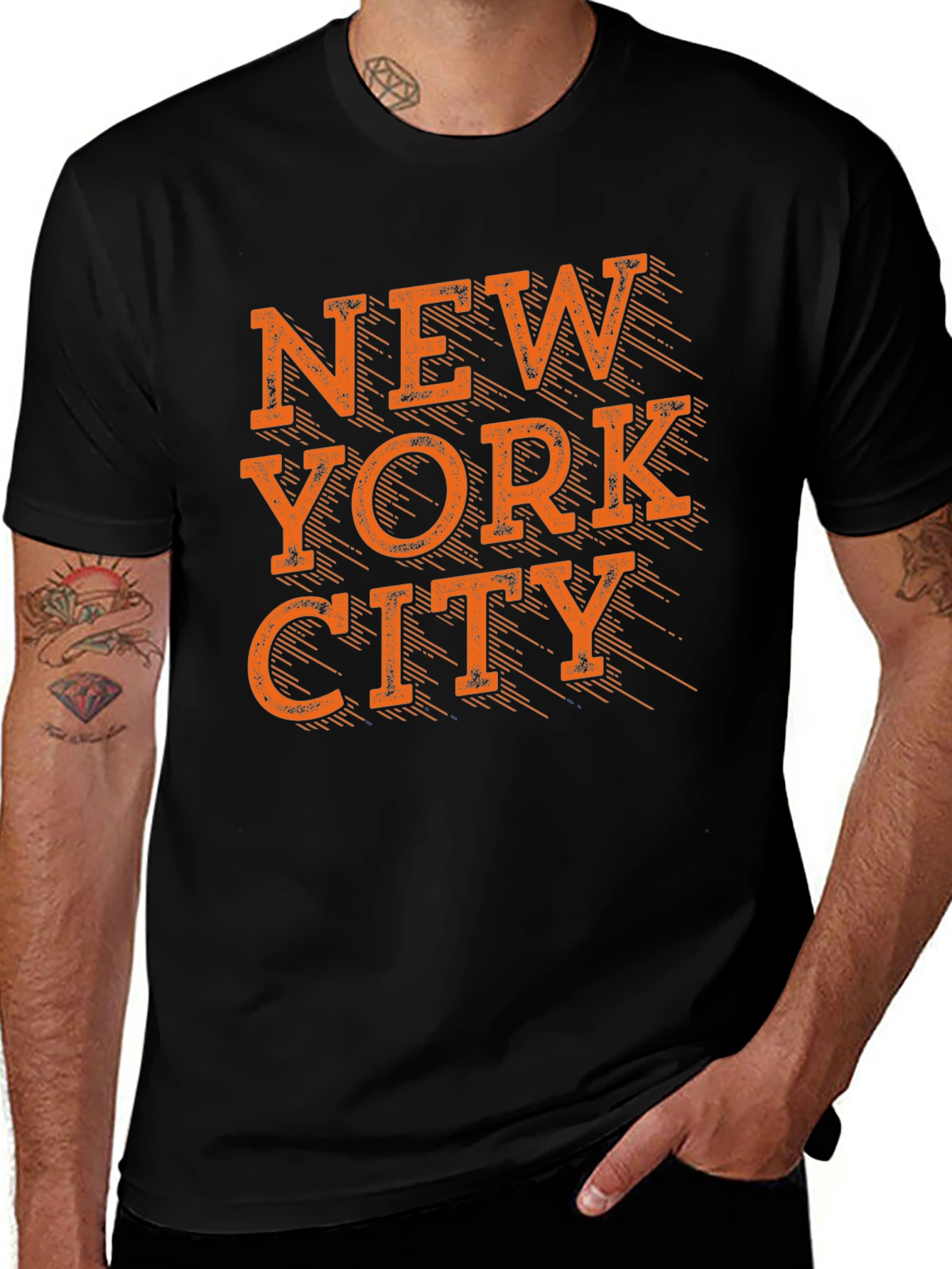 New York City Graphic Tee - Classic Black T-Shirt
