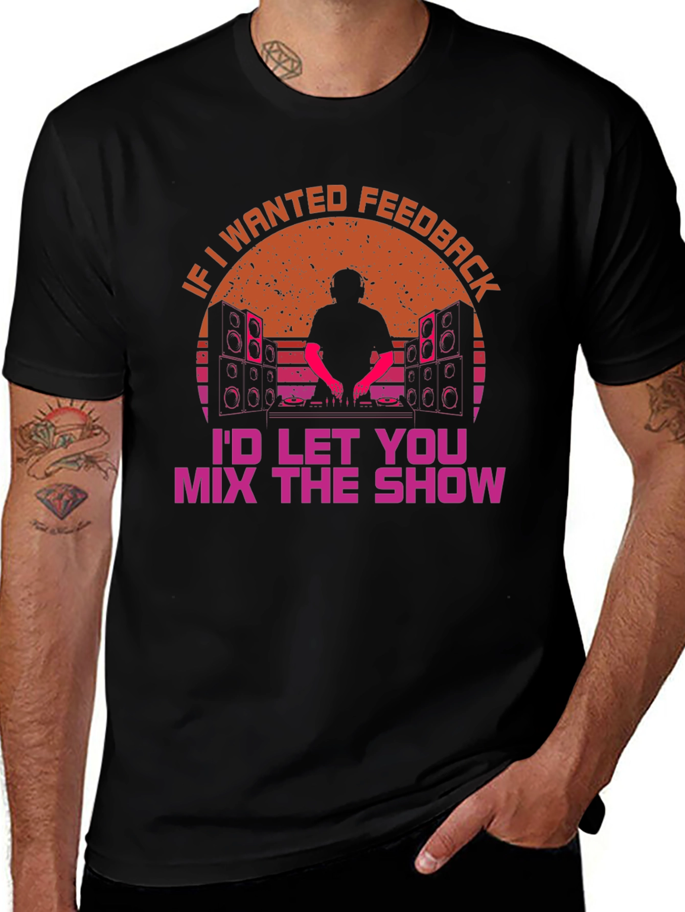 DJ Mix the Show Graphic Tee
