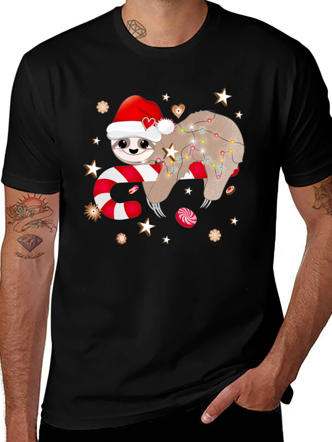 Variant 22 of Holiday Sloth Tee