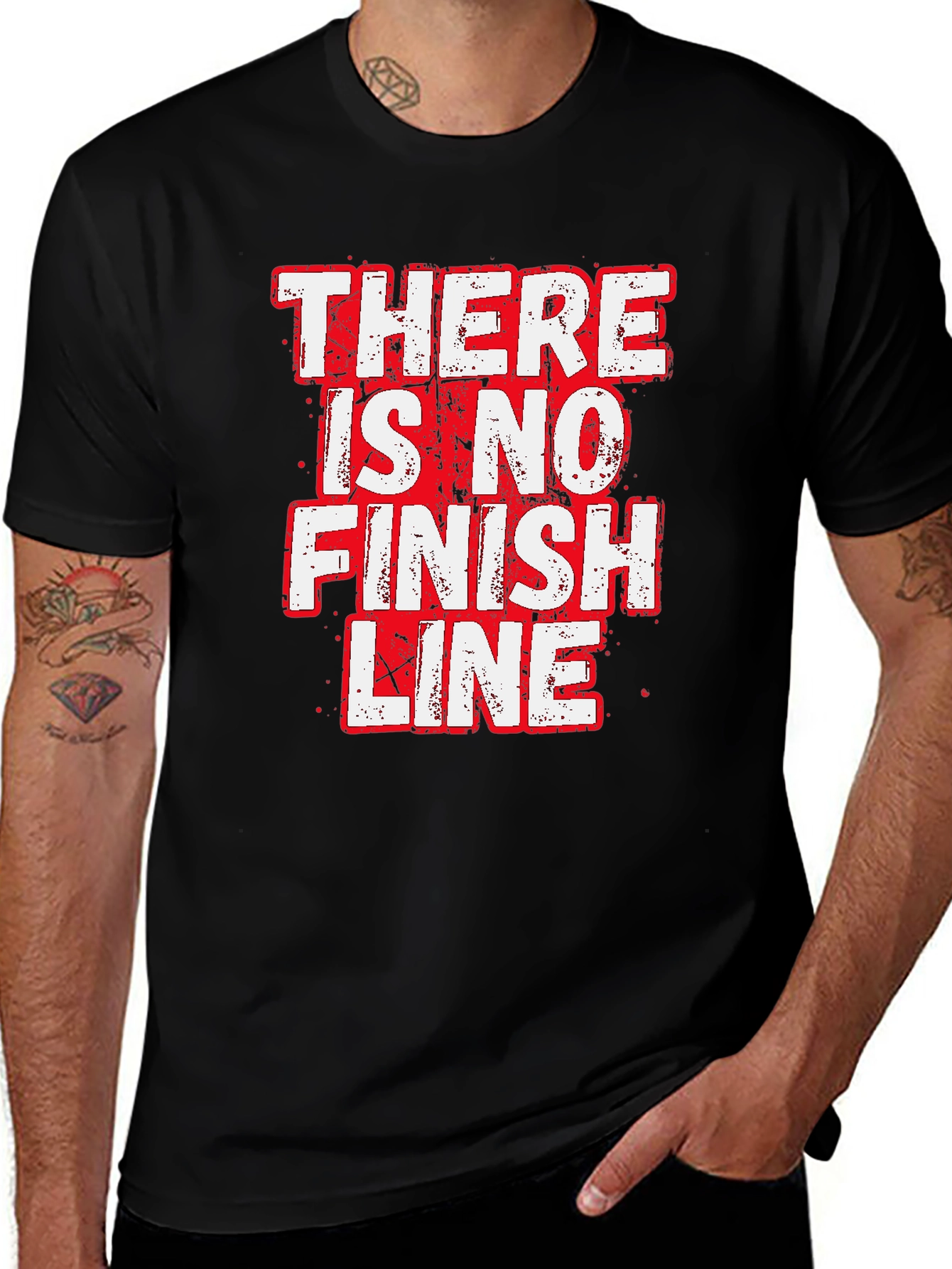 Variant 15 of There is No Finish Line Graphic Tee