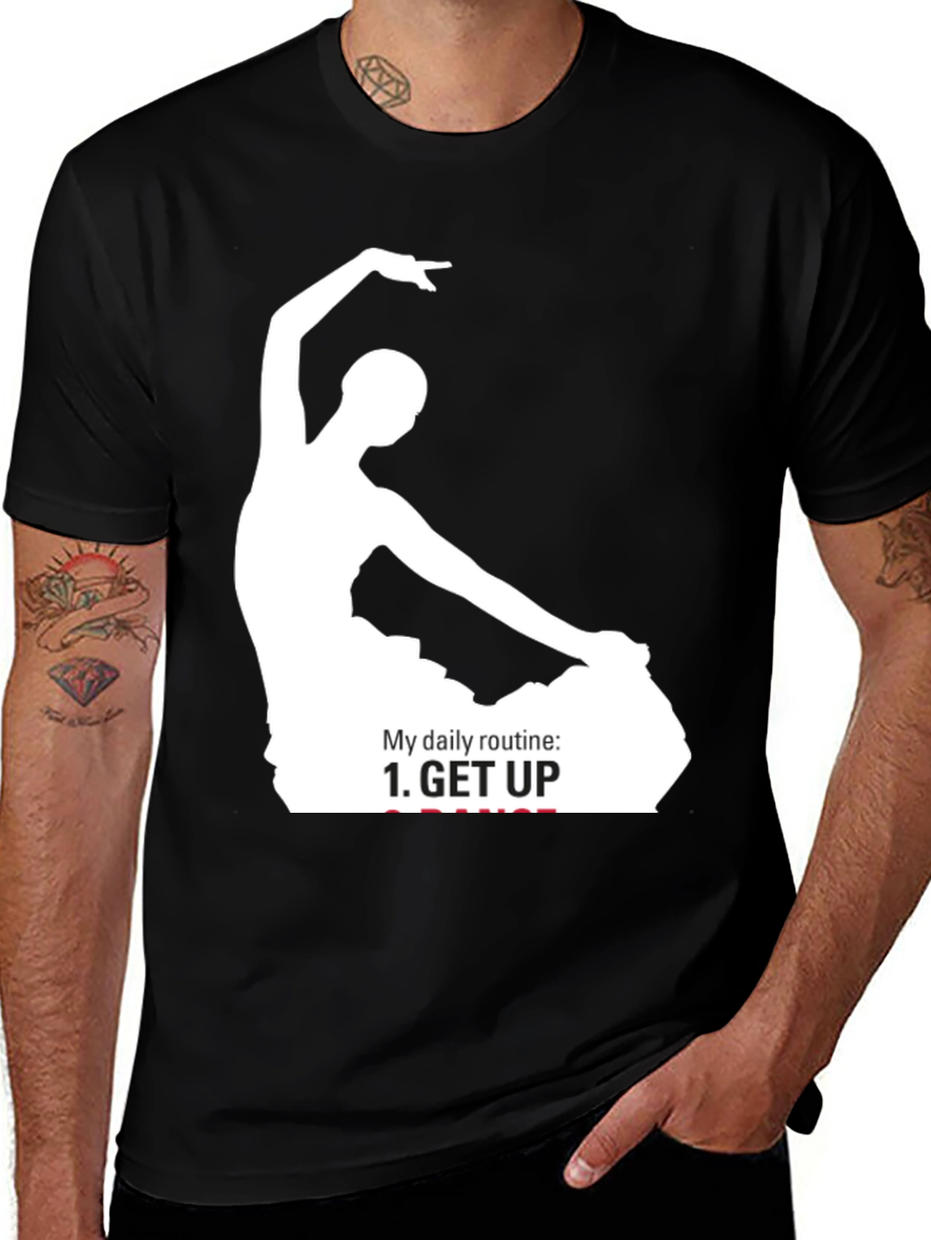 Variant 7 of Dance Routine Graphic Tee