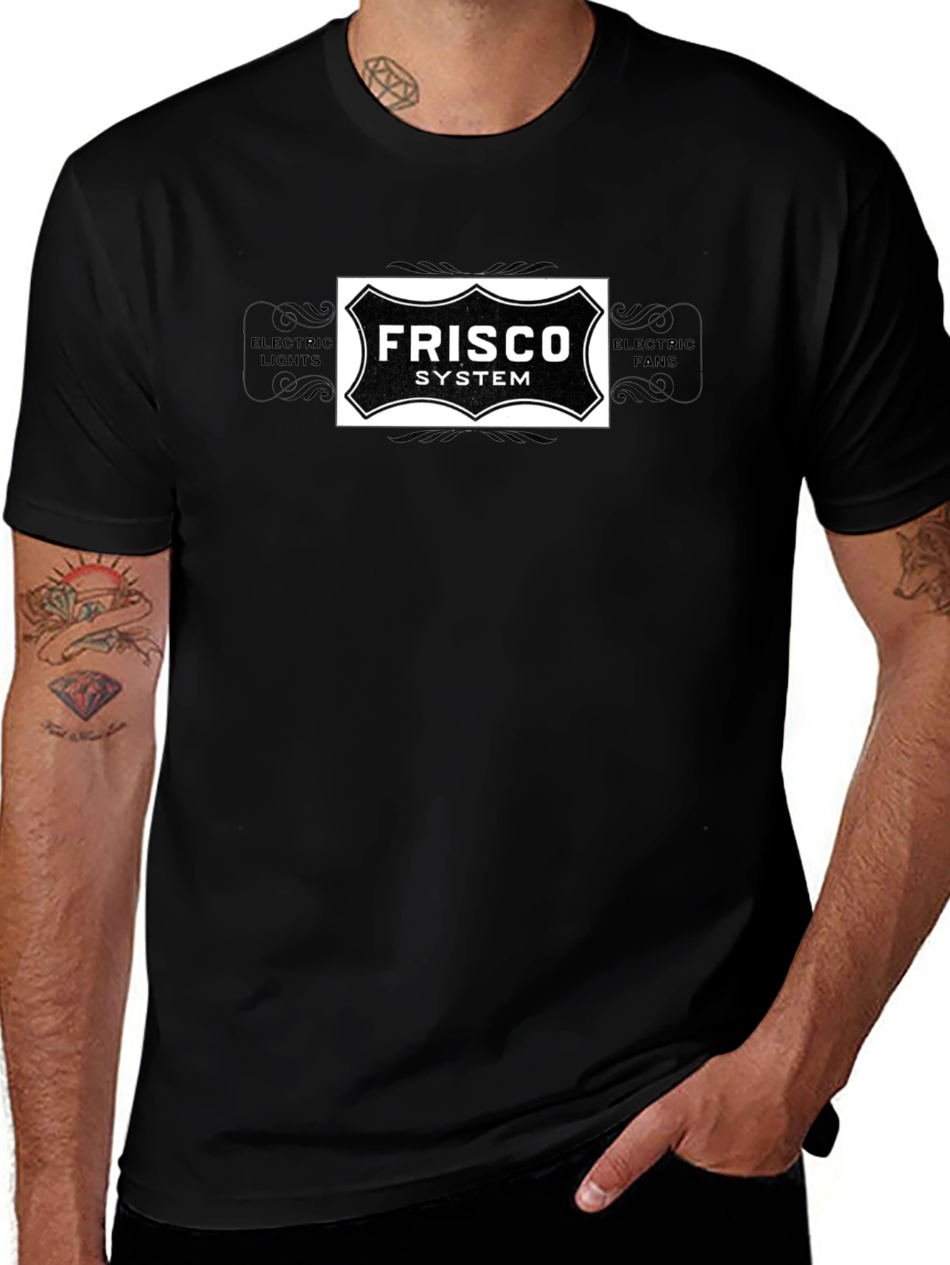Variant 22 of Frisco System Electric Lights & Fans T-Shirt