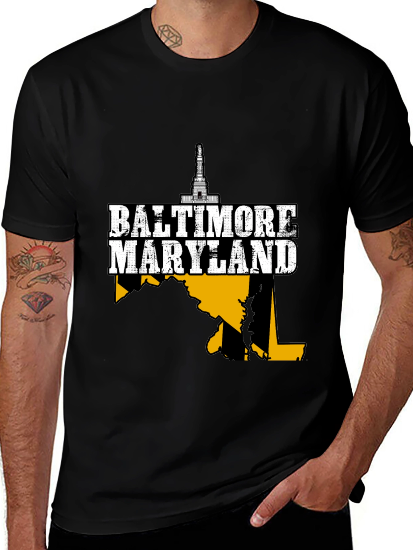 Baltimore Maryland Graphic T-Shirt