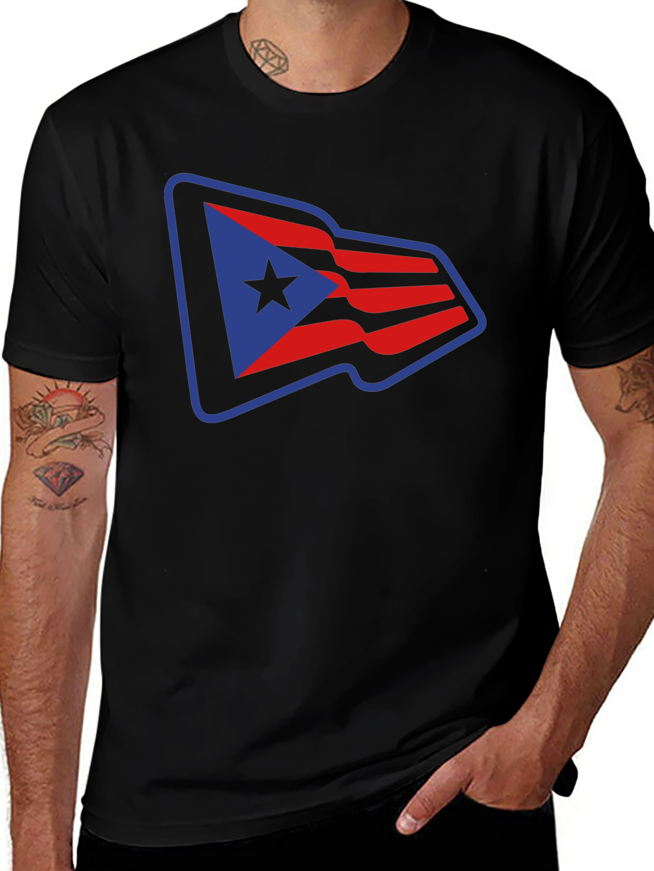 Puerto Rico Flag T-Shirt - Island Pride Tee