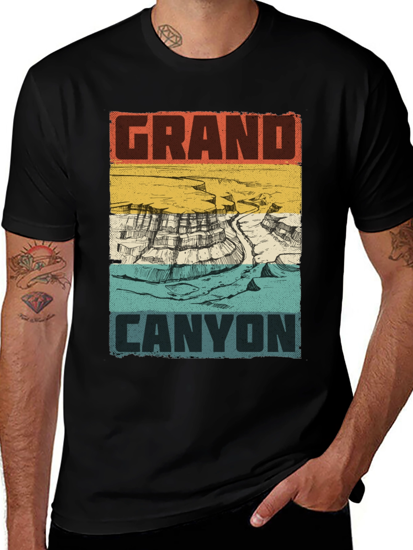 Variant 19 of Grand Canyon Graphic Print T-Shirt
