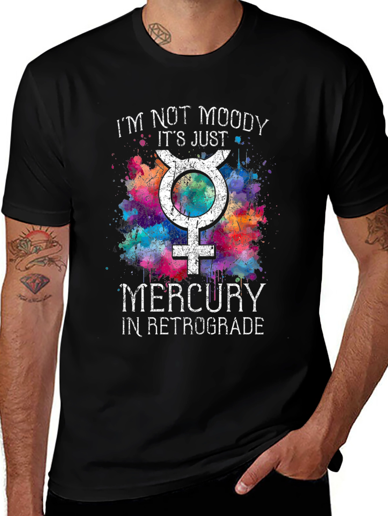 I'm Not Moody Mercury Retrograde T-Shirt