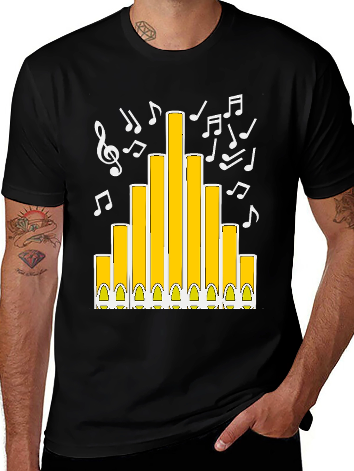 Variant 17 of Music Inspired T-Shirt