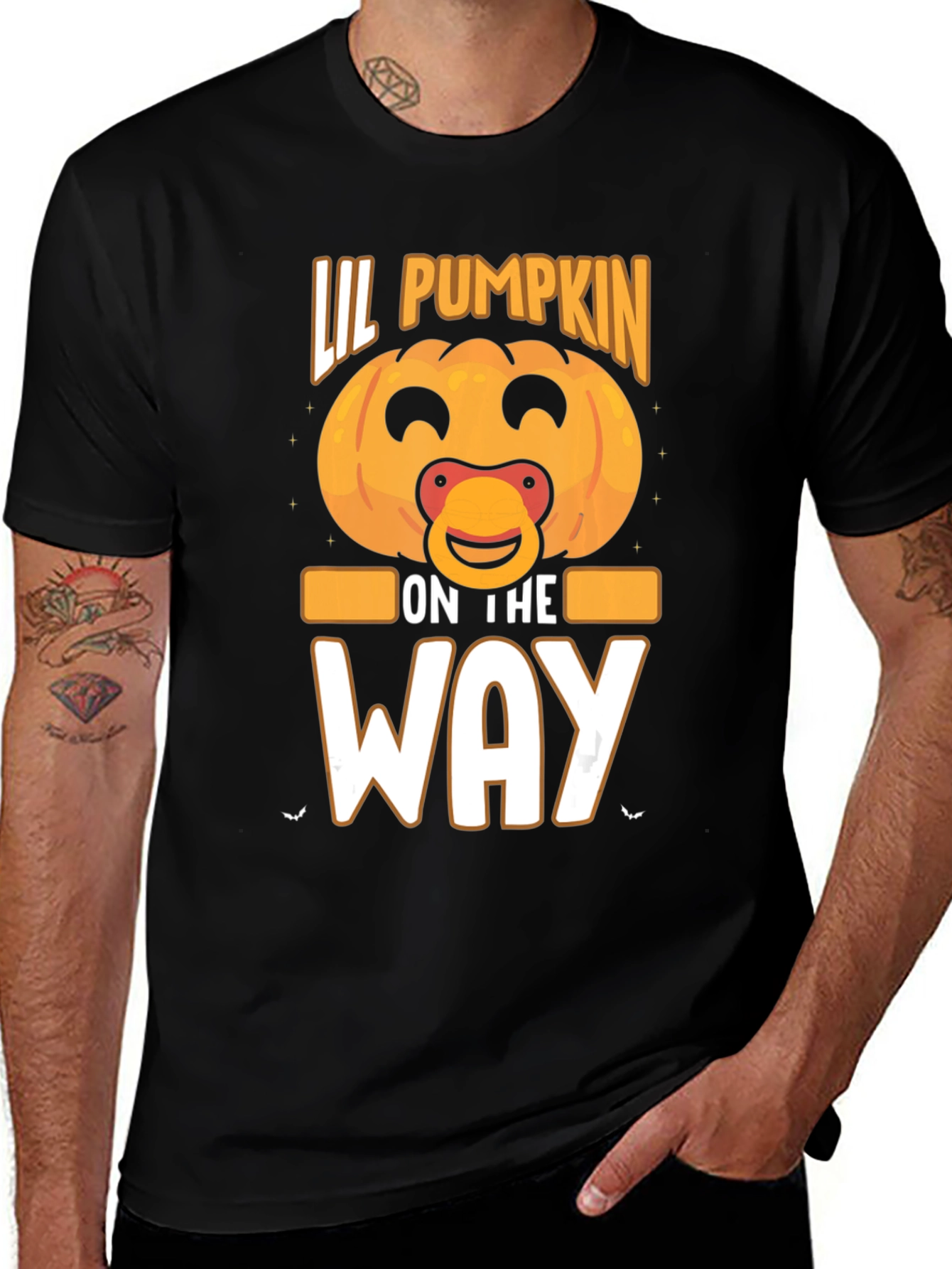 Lil Pumpkin On The Way Halloween Pregnancy Shirt