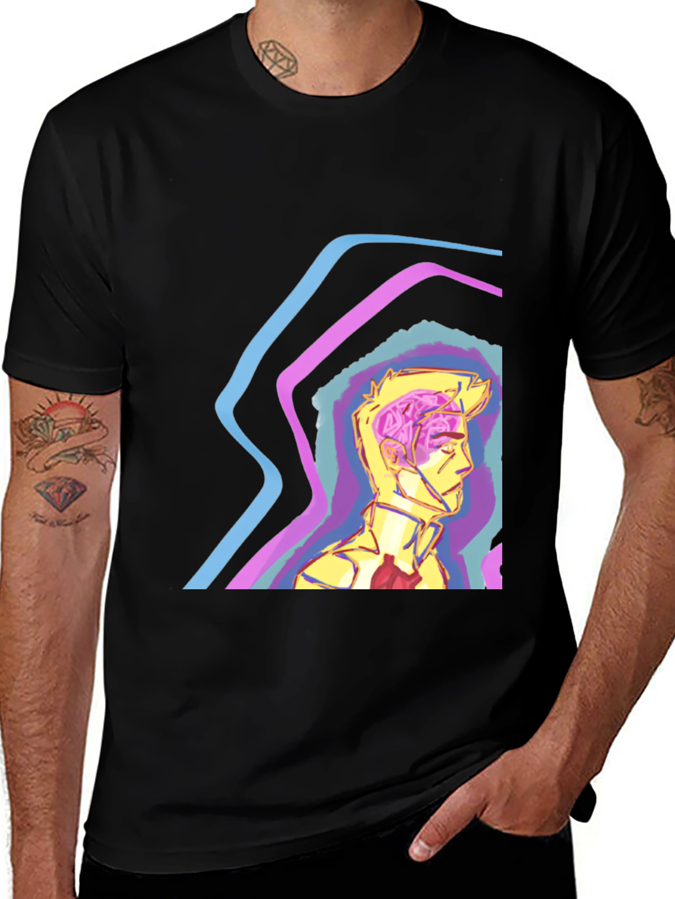 Variant 15 of Artistic Mind T-Shirt - Graphic Tee for Creative Souls