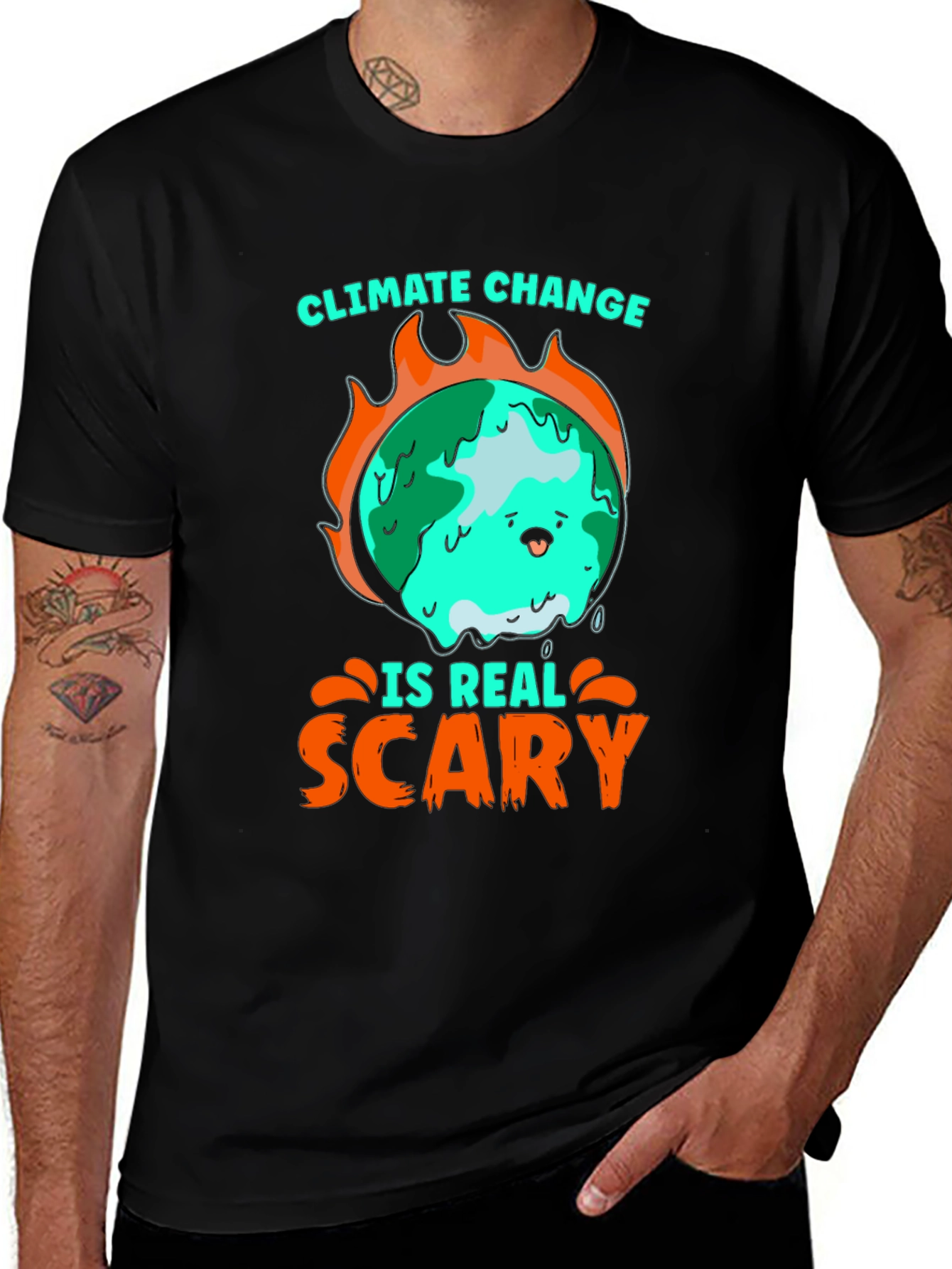 Variant 21 of Climate Change Awareness T-Shirt