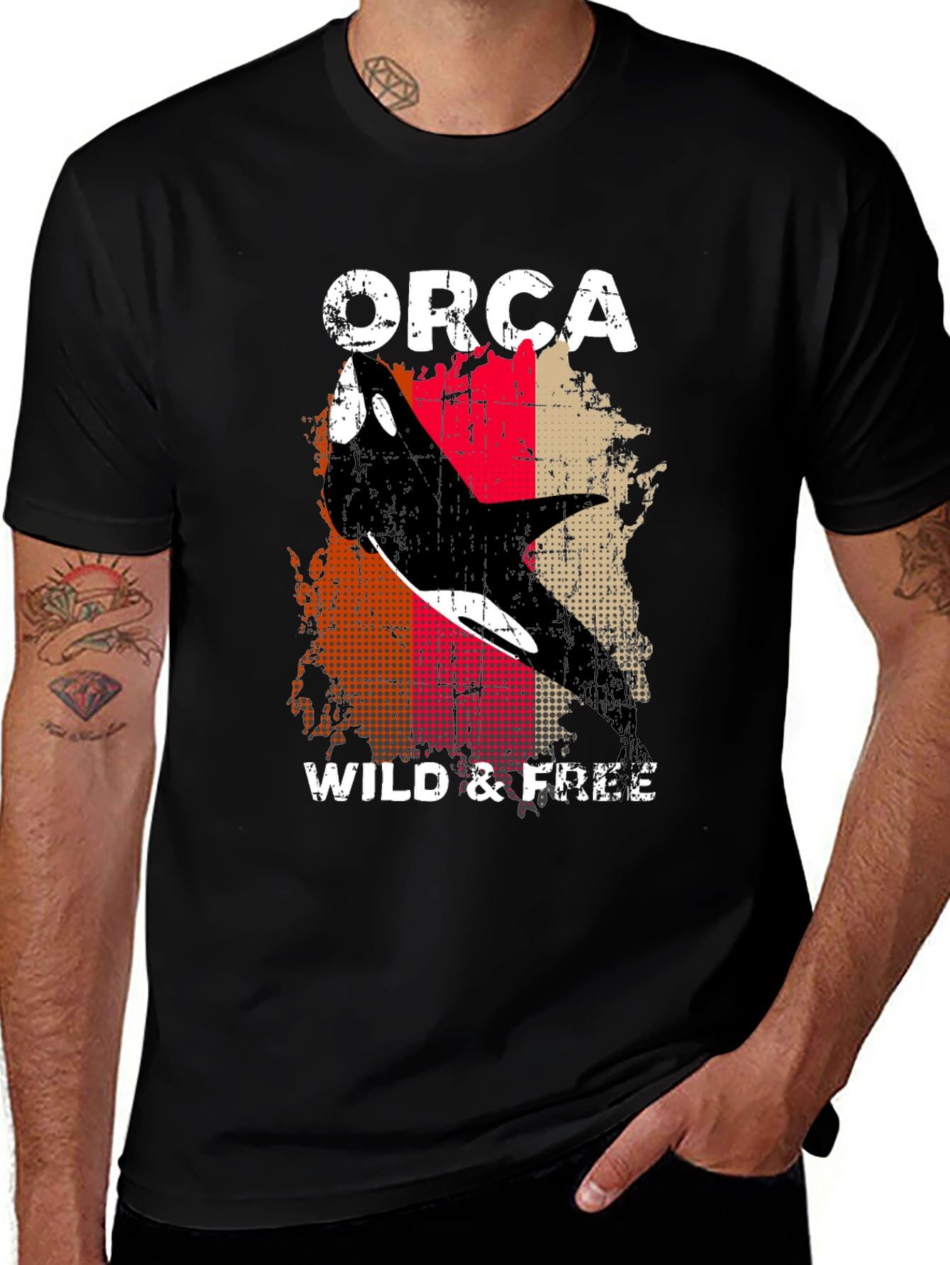 Variant 11 of Orca Wild & Free Graphic Tee