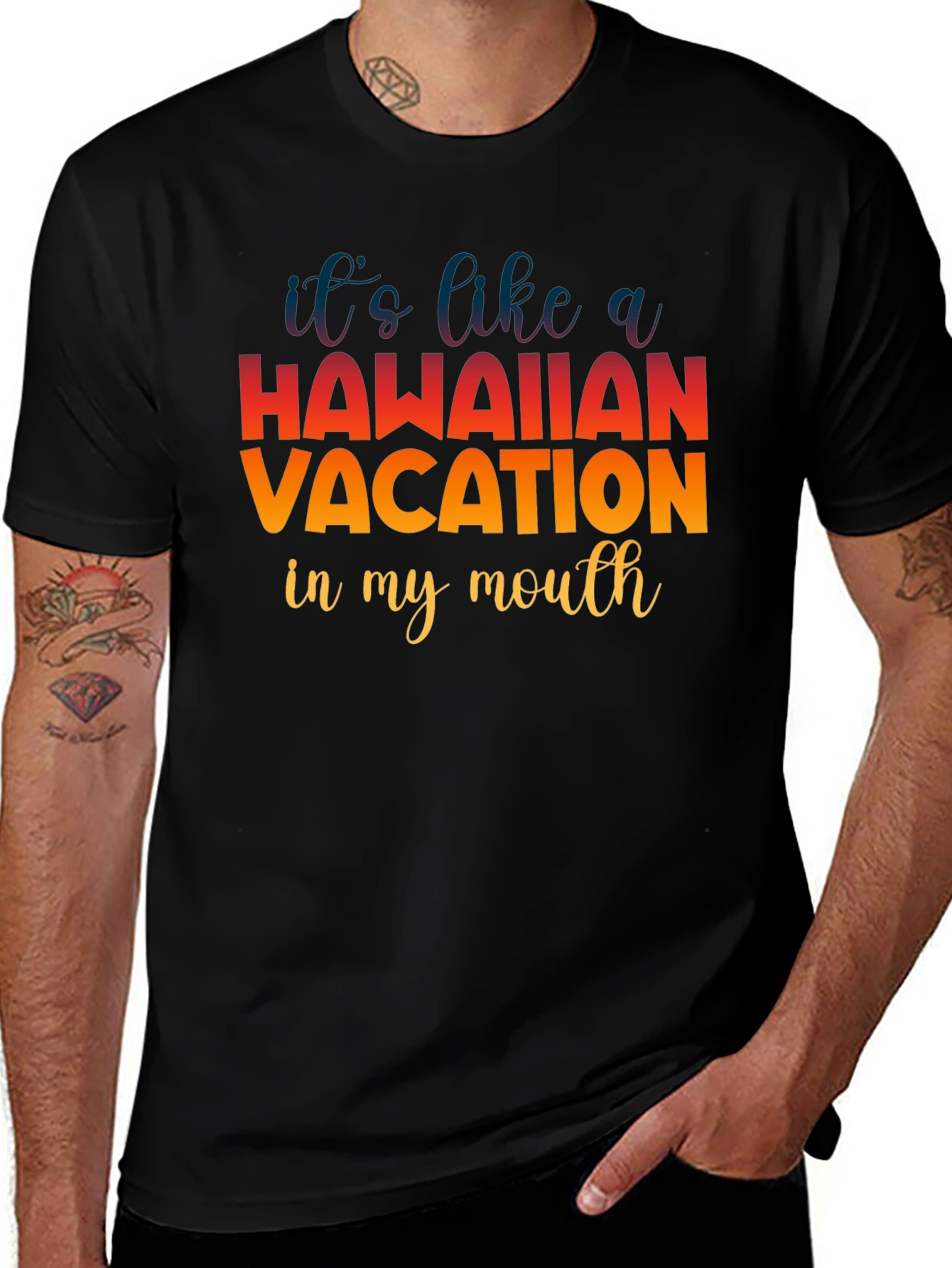 Variant 12 of Hawaiian Vacation Graphic Tee