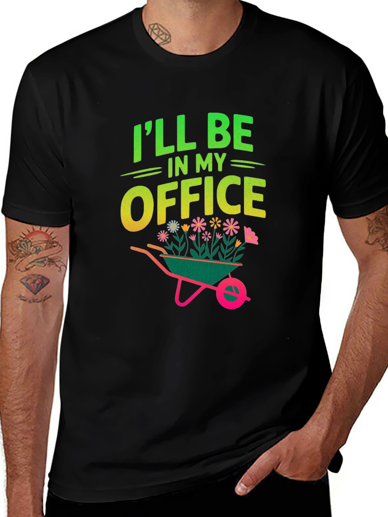 Variant 25 of Gardener's Office T-Shirt - I'll Be In My Office