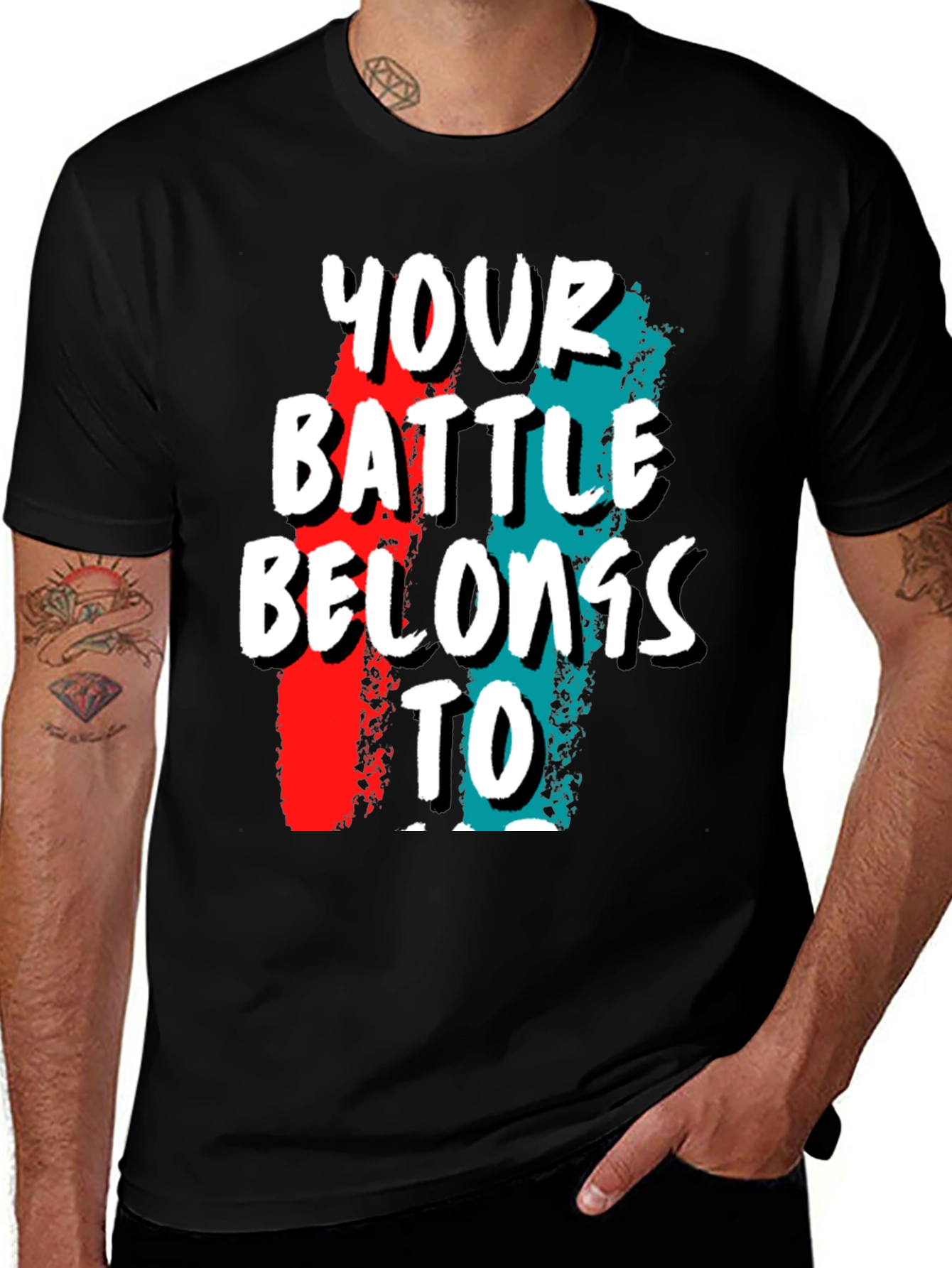 Variant 11 of Your Battle Belongs To T-Shirt