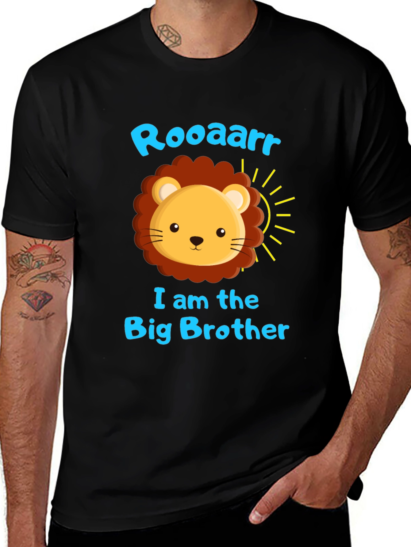 Variant 12 of I am the Big Brother Lion Toddler T-Shirt