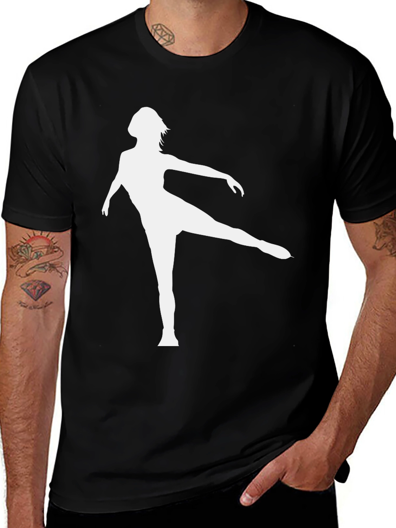 Variant 24 of Ballet Dancer Graphic Tee - Stylish Unisex T-Shirt