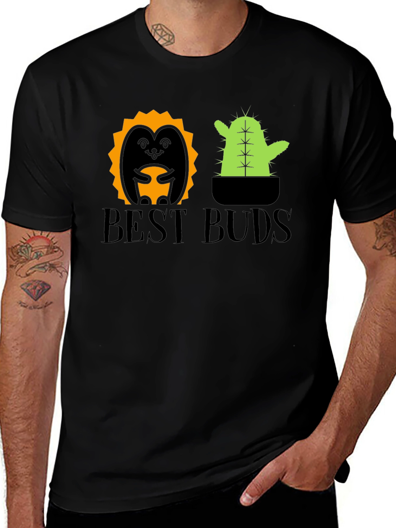 Variant 13 of Best Buds Graphic T-Shirt