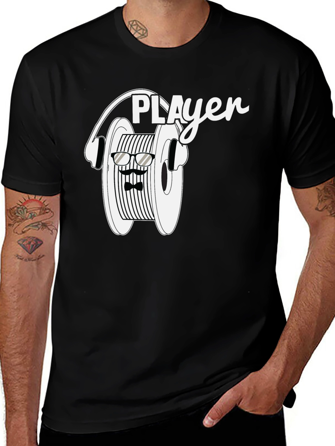 Variant 5 of Cool Player Reel-to-Reel T-Shirt