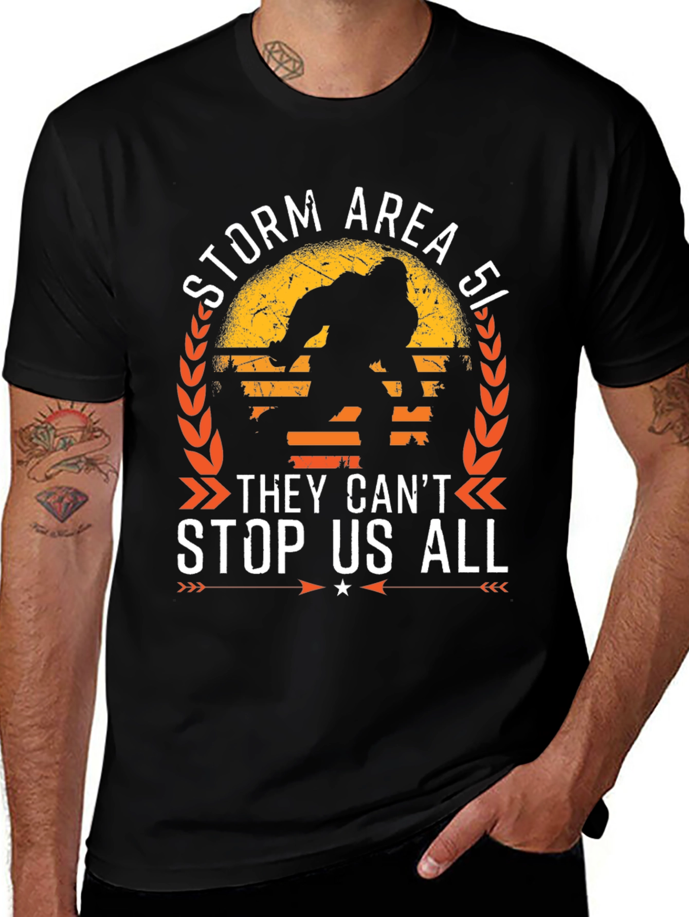 Variant 18 of Storm Area 51 Graphic Tee